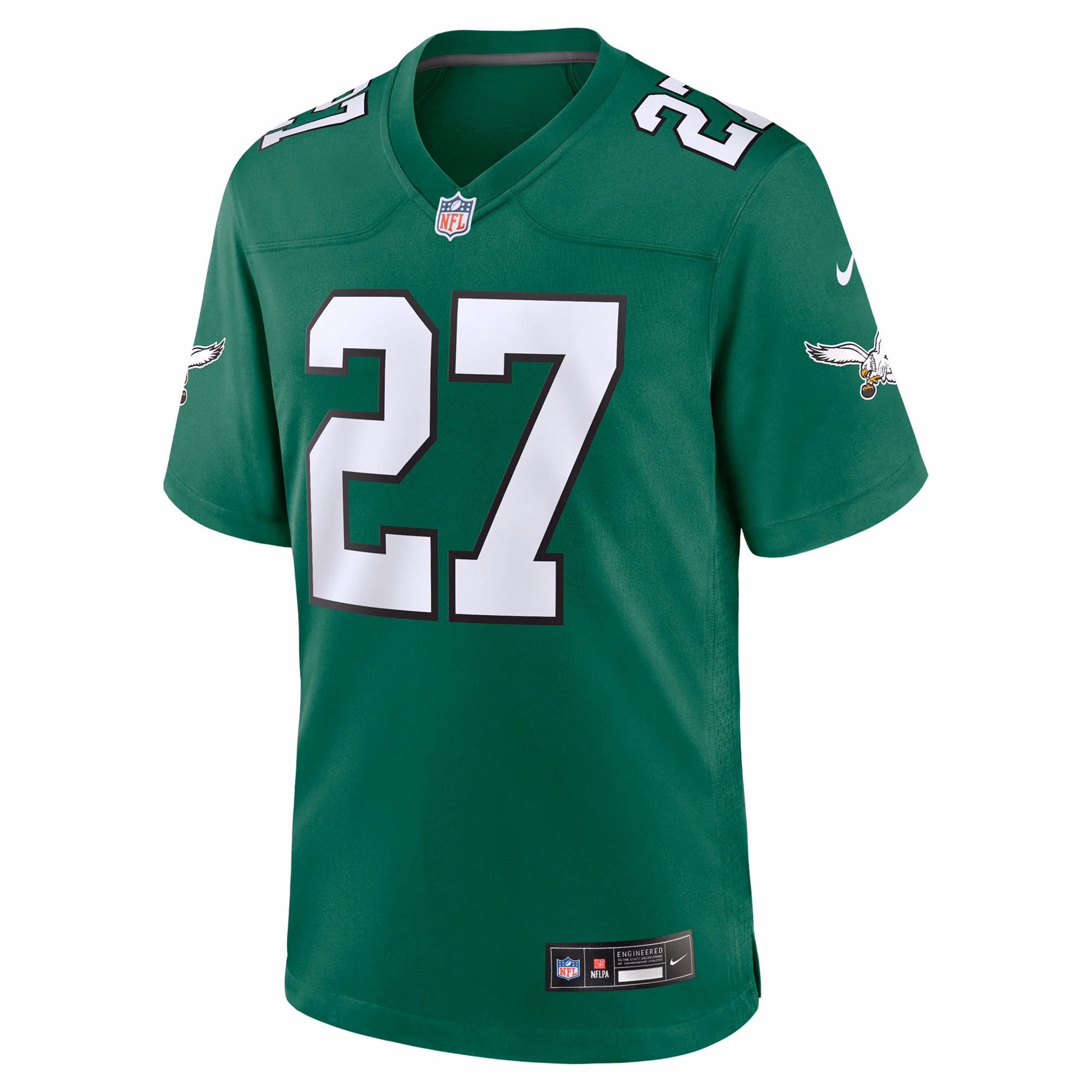 Men's Philadelphia Eagles Quinyon Mitchell  Kelly Green Alternate Game Jersey
