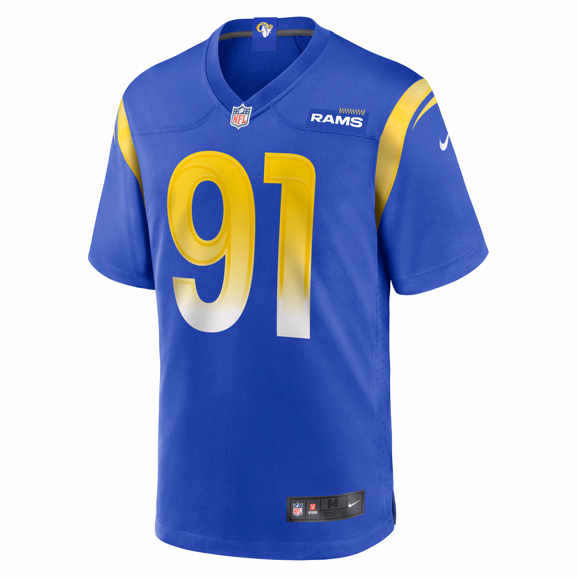 Men's Los Angeles Rams Kobie Turner  Royal Home Game Jersey