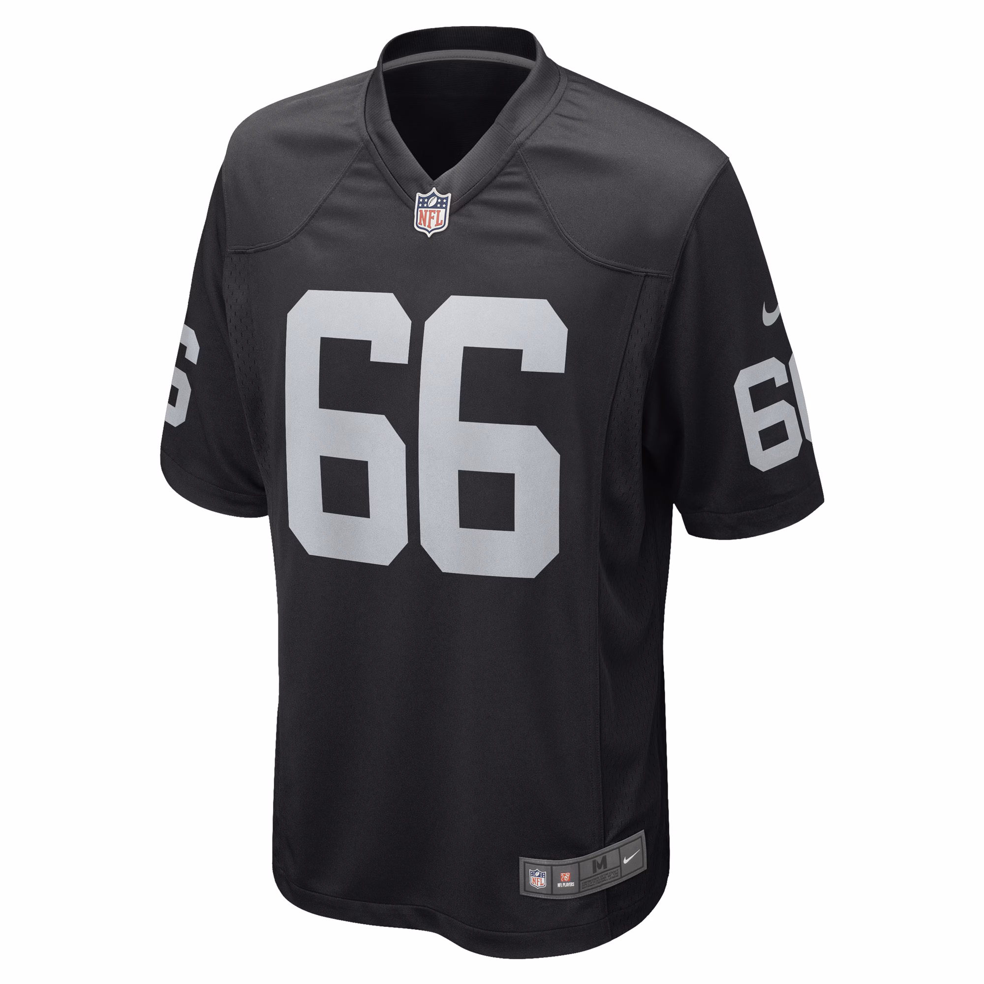 Men's Las Vegas Raiders Dylan Parham  Black Game Player Jersey
