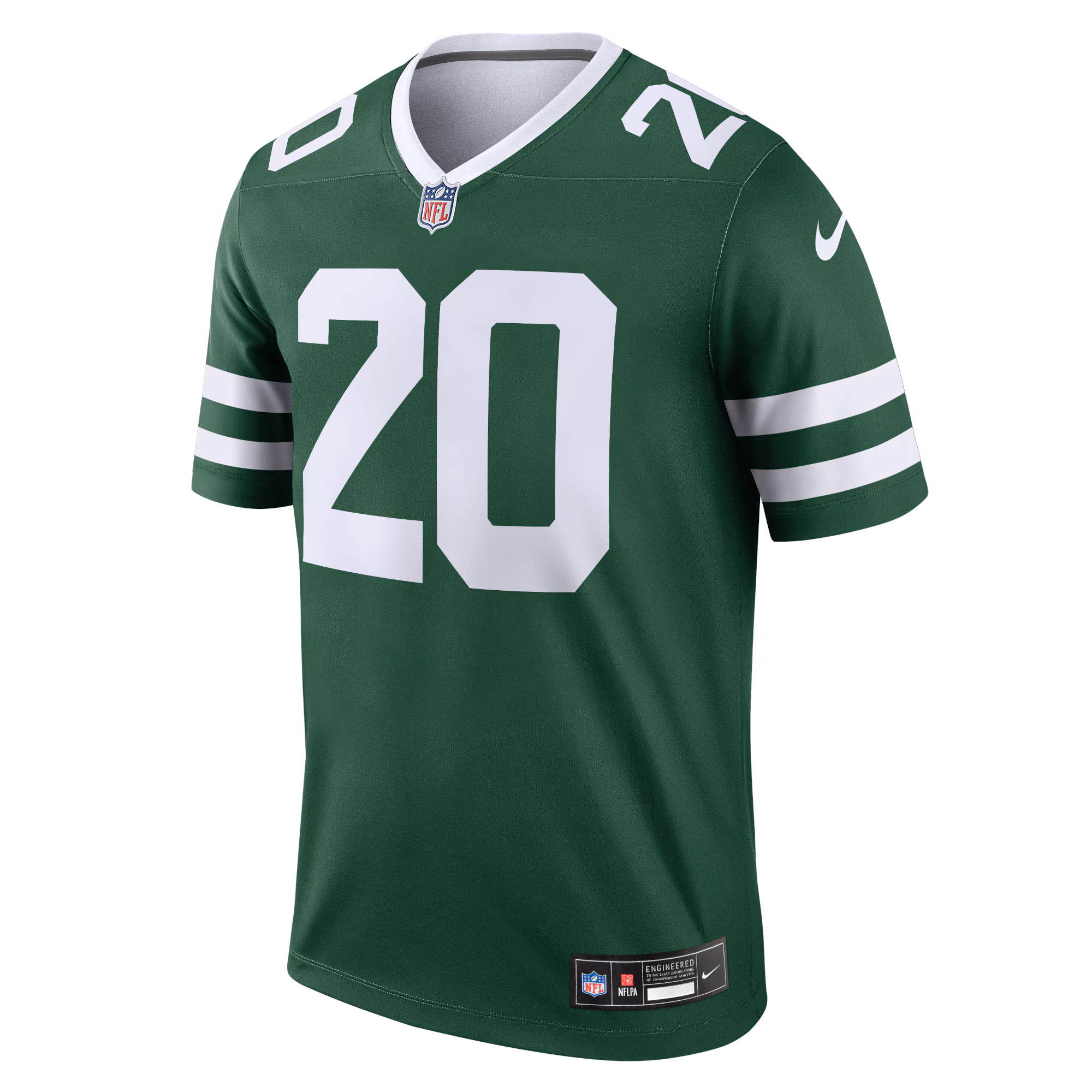 Men's New York Jets Breece Hall  Green Legend Player Performance Top