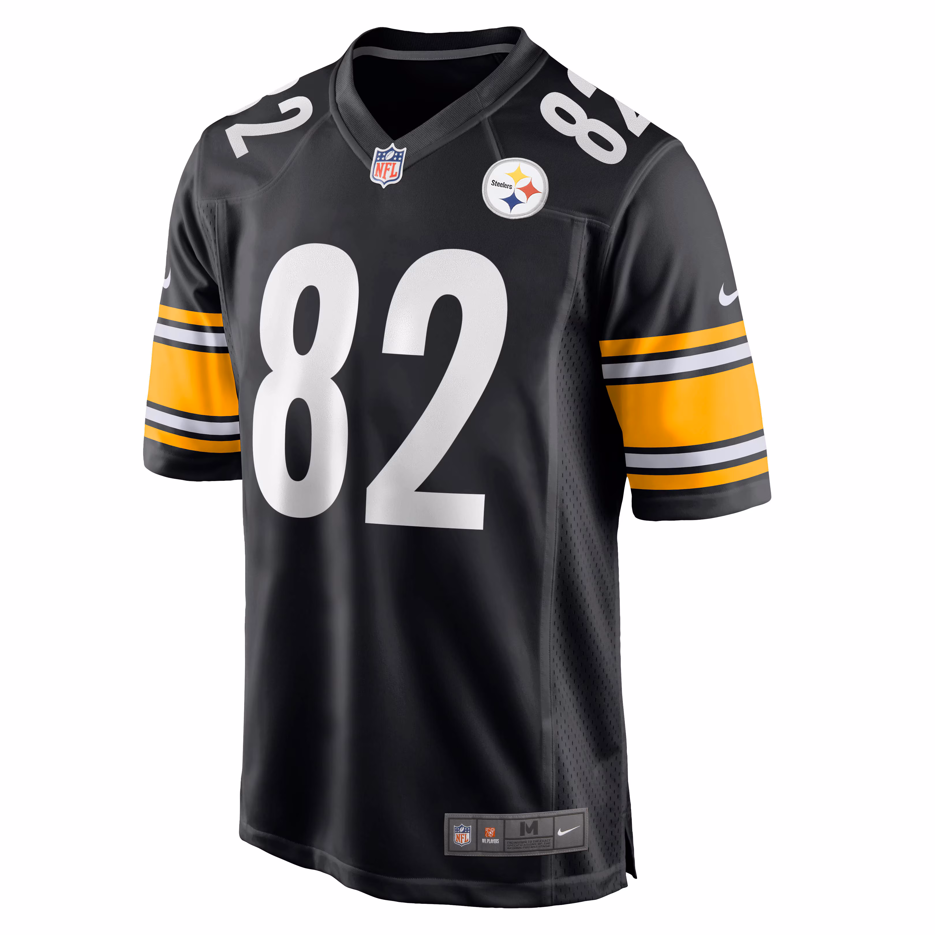 Men's Pittsburgh Steelers John Stallworth  Black Retired Player Jersey