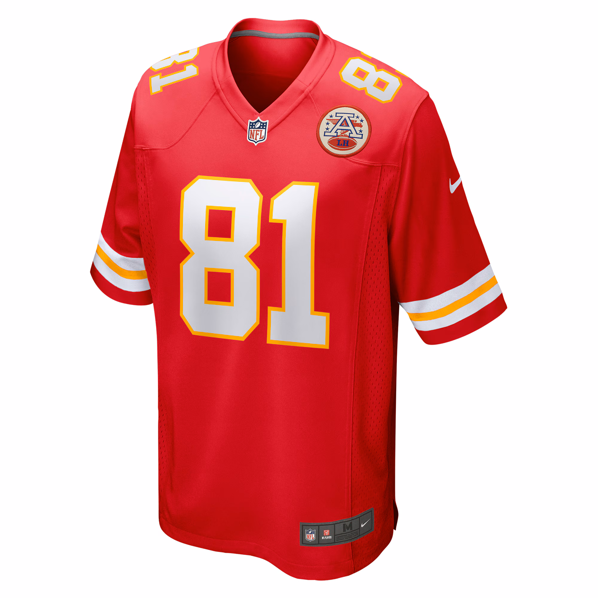 Men's Kansas City Chiefs Blake Bell  Red Game Player Jersey