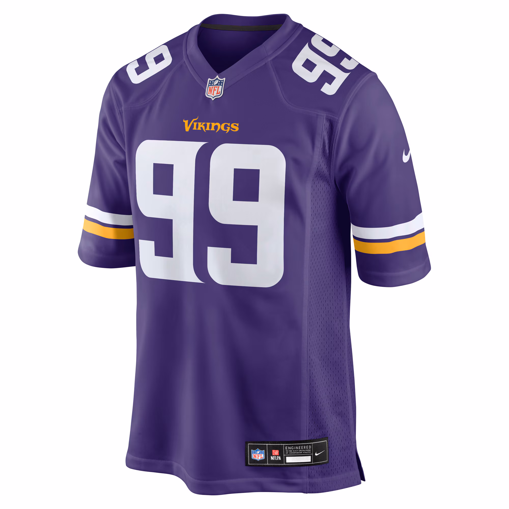 Men's Minnesota Vikings Elijah Williams  Purple Team Game Jersey