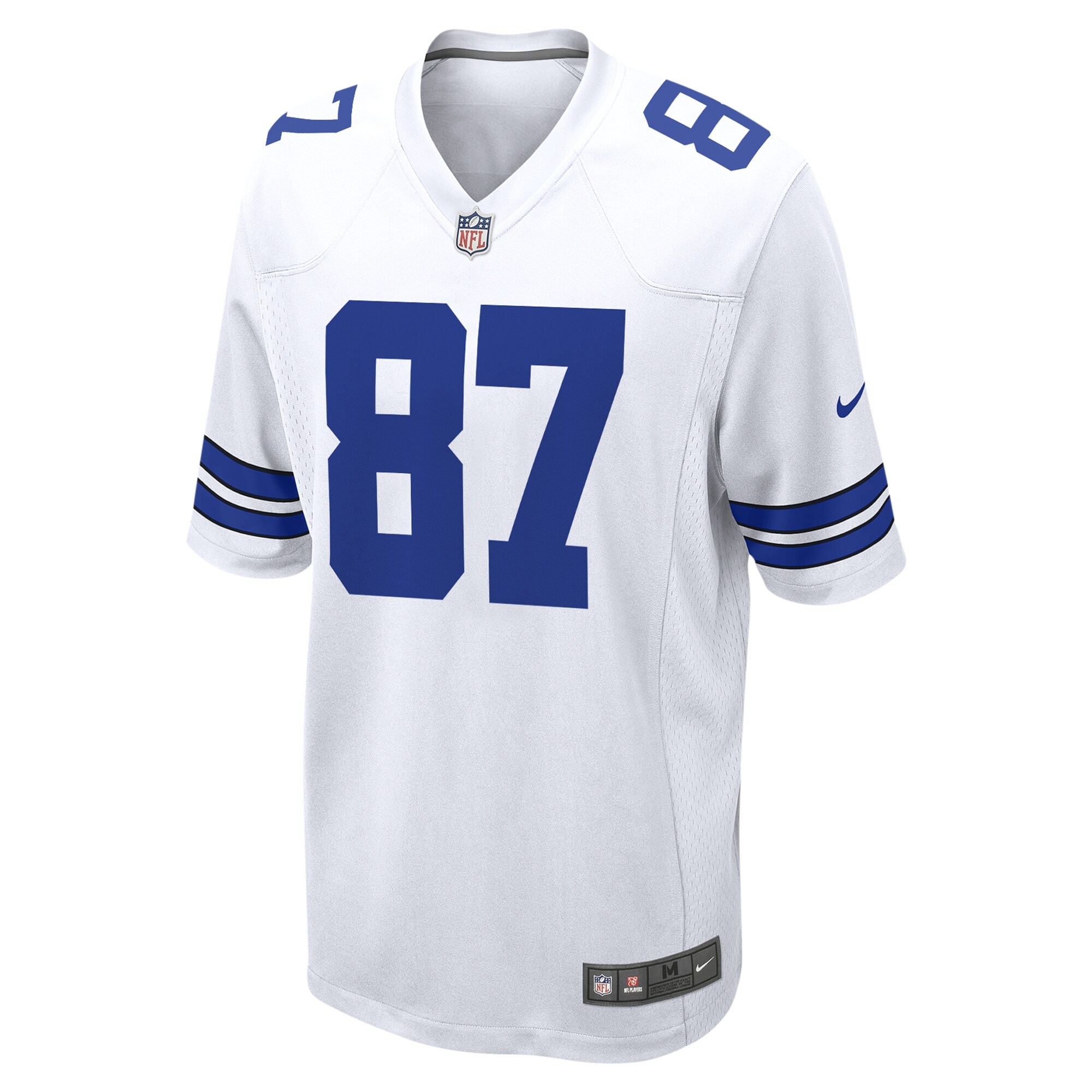 Men's Dallas Cowboys Jake Ferguson  White Game Jersey