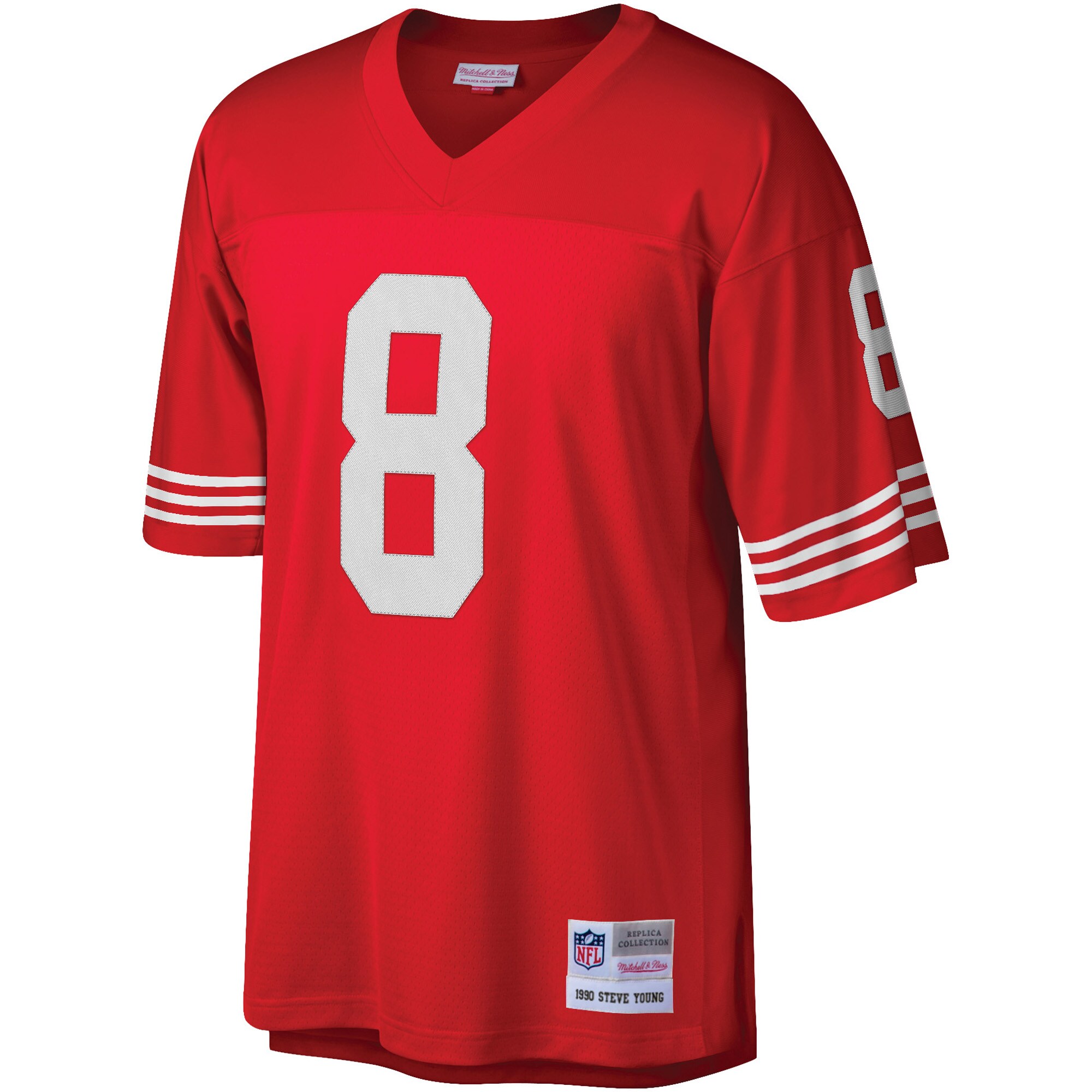 Men's San Francisco 49ers Steve Young Mitchell & Ness Scarlet Legacy Replica Jersey