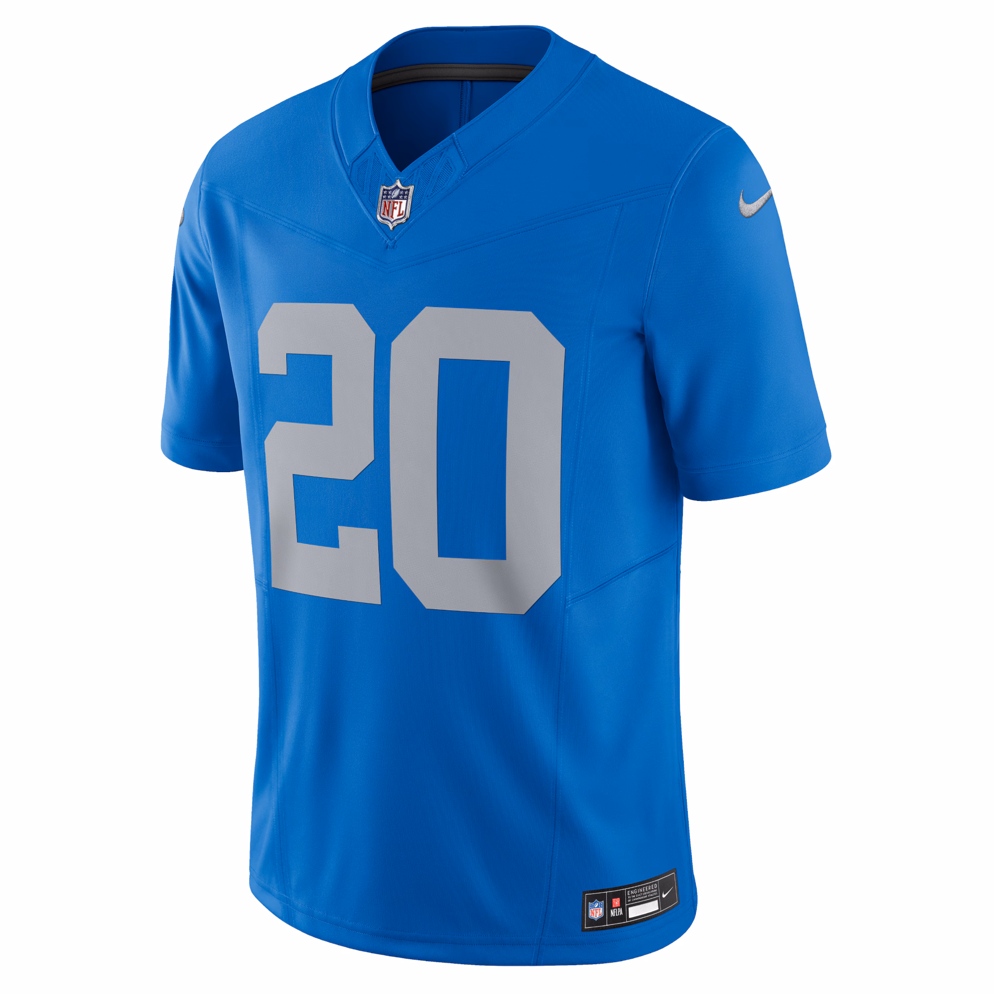 Men's Detroit Lions Barry Sanders  Blue Vapor F.U.S.E. Alternate Limited Jersey