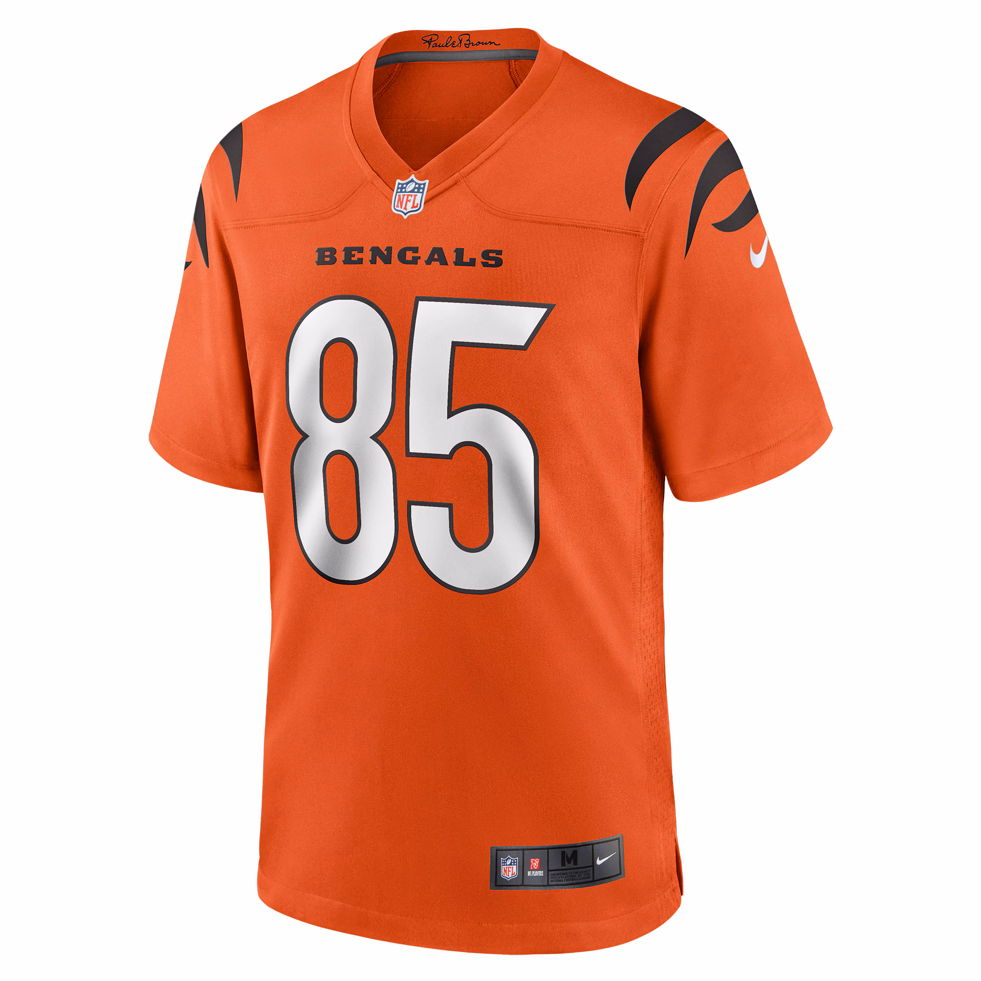 Men's Cincinnati Bengals Chad Johnson  Orange Retired Player Alternate Game Jersey