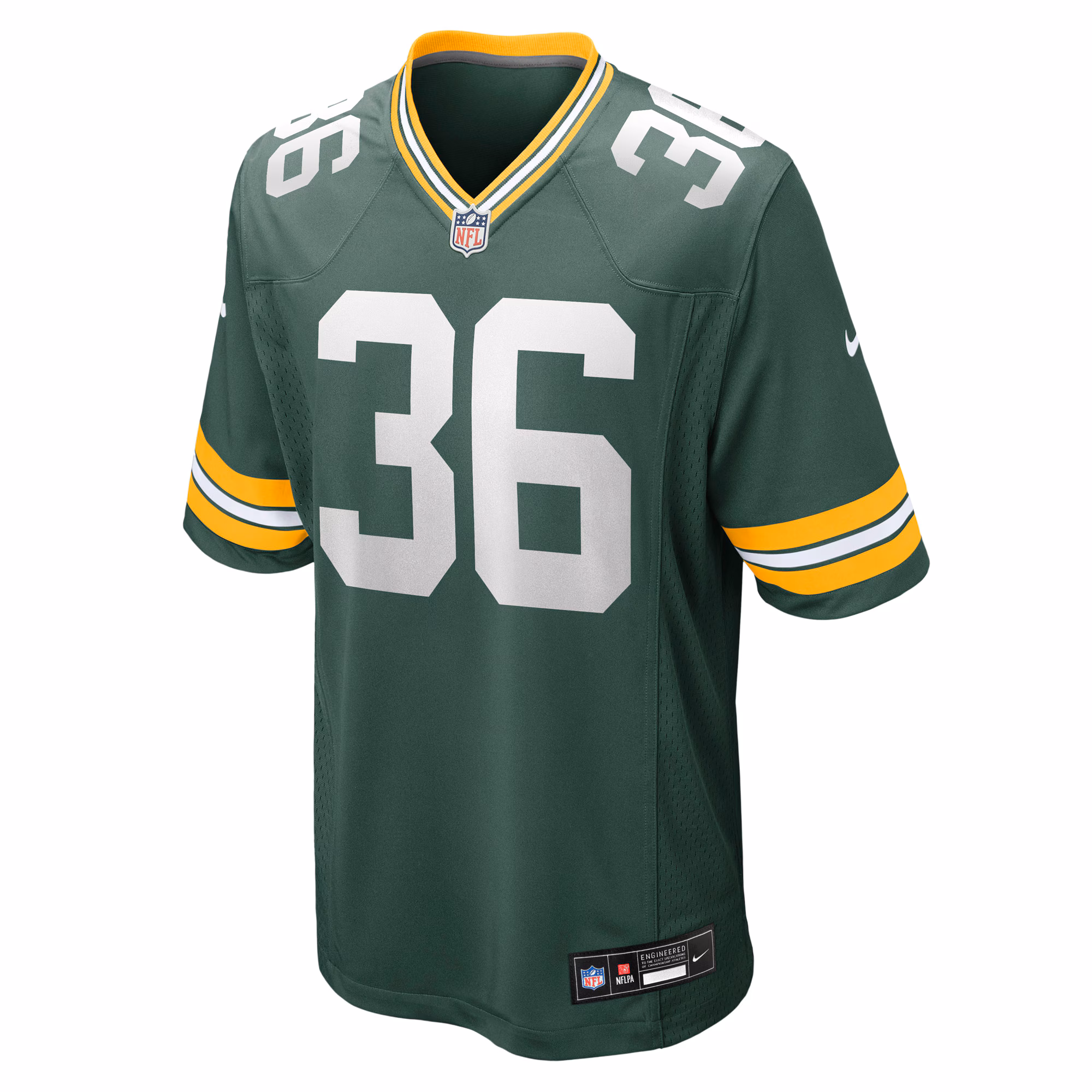 Men's Green Bay Packers Kamal Hadden  Green Team Game Jersey