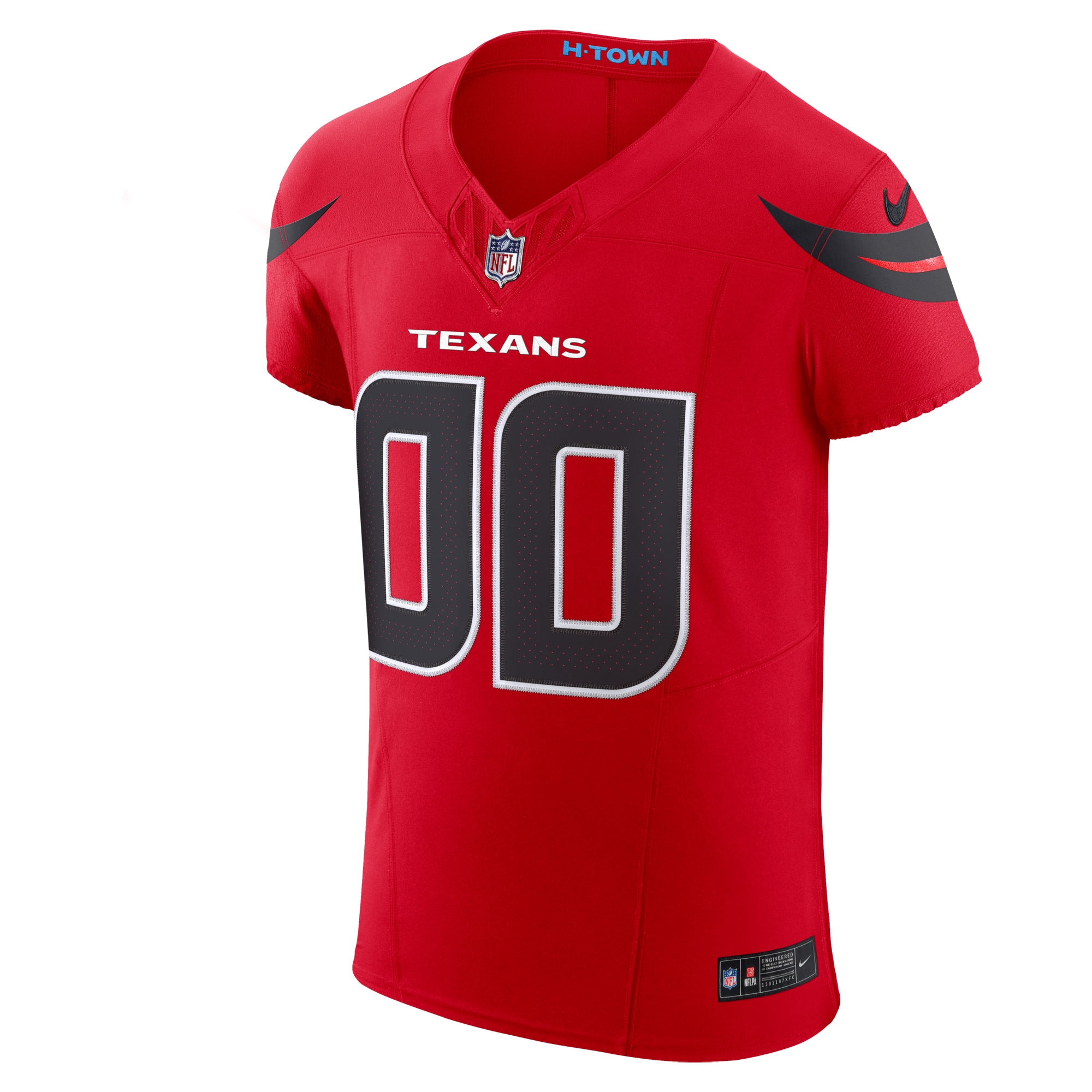 Men's Houston Texans  Red Alternate Vapor F.U.S.E. Elite Custom Jersey