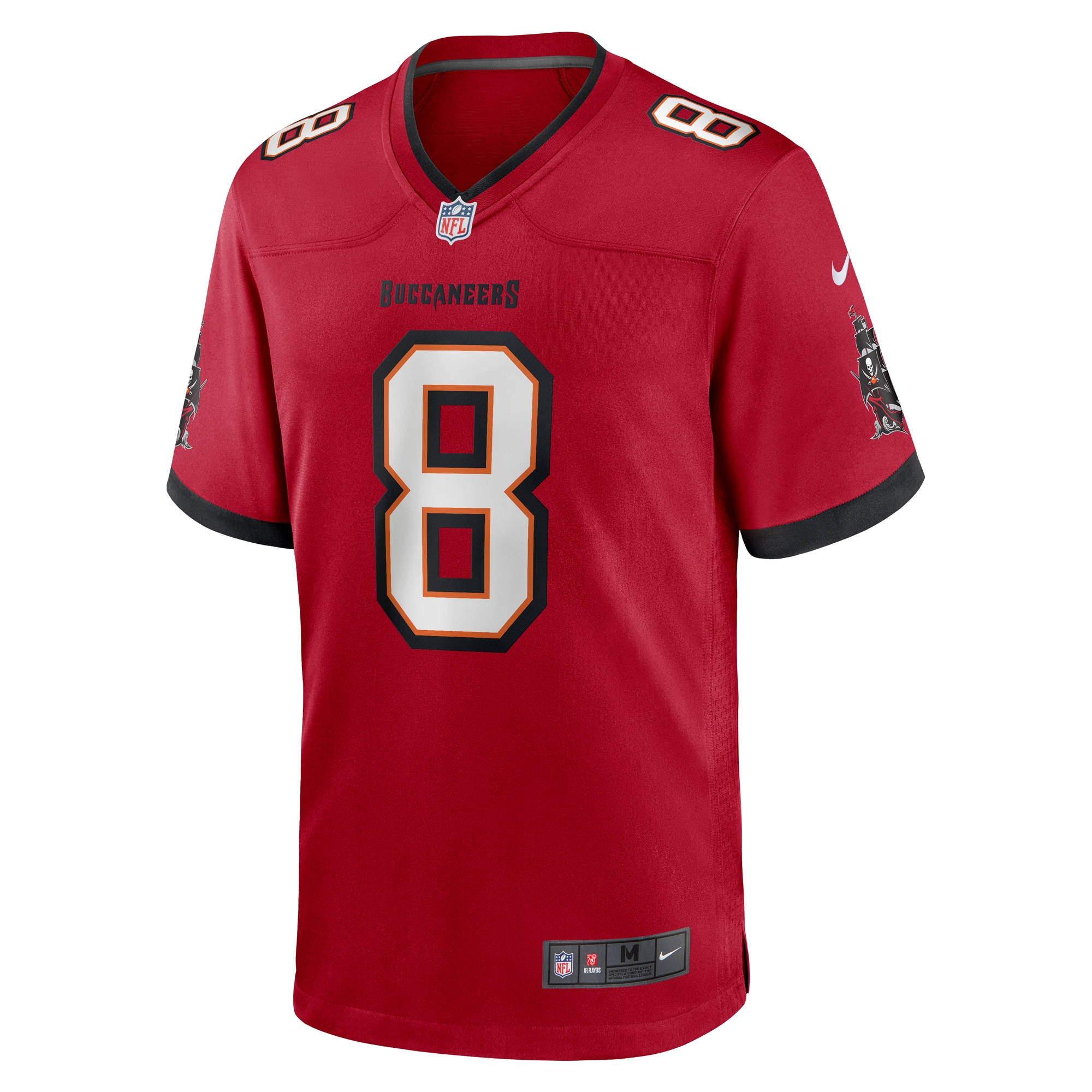 Men's Tampa Bay Buccaneers SirVocea Dennis  Red Game Jersey