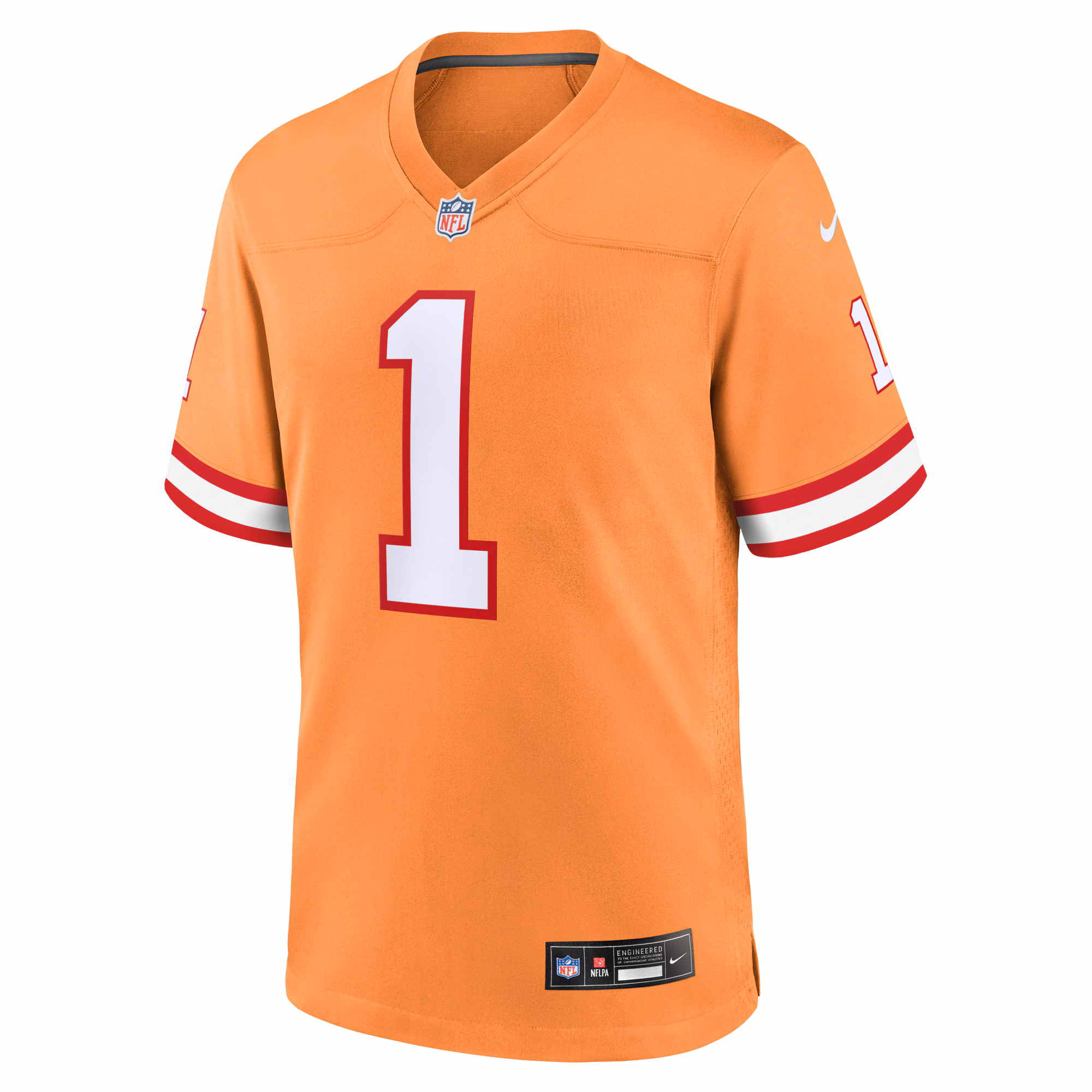 Men's Tampa Bay Buccaneers Rachaad White  Orange Alternate Game Jersey