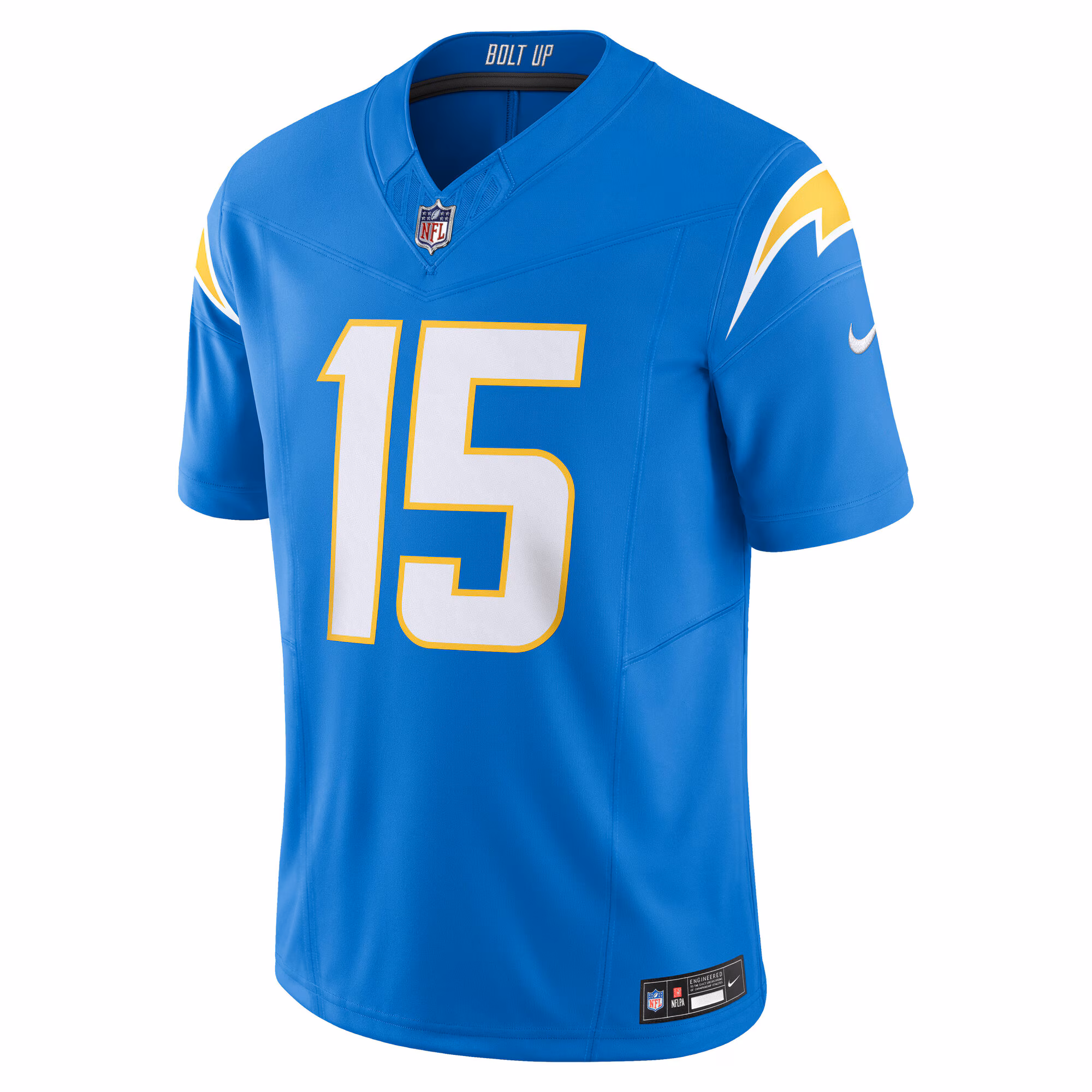 Men's Los Angeles Chargers Ladd McConkey  Powder Blue Team Vapor F.U.S.E. Limited Jersey