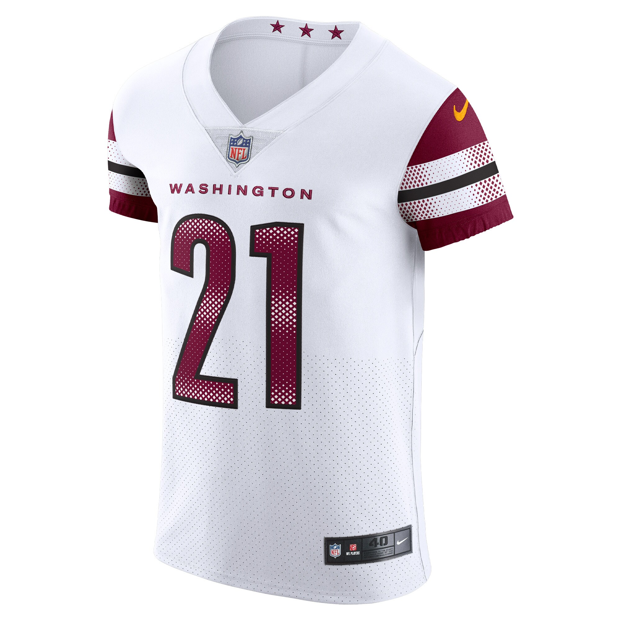 Men's Washington Commanders Sean Taylor  White Vapor Elite Retired Player Jersey