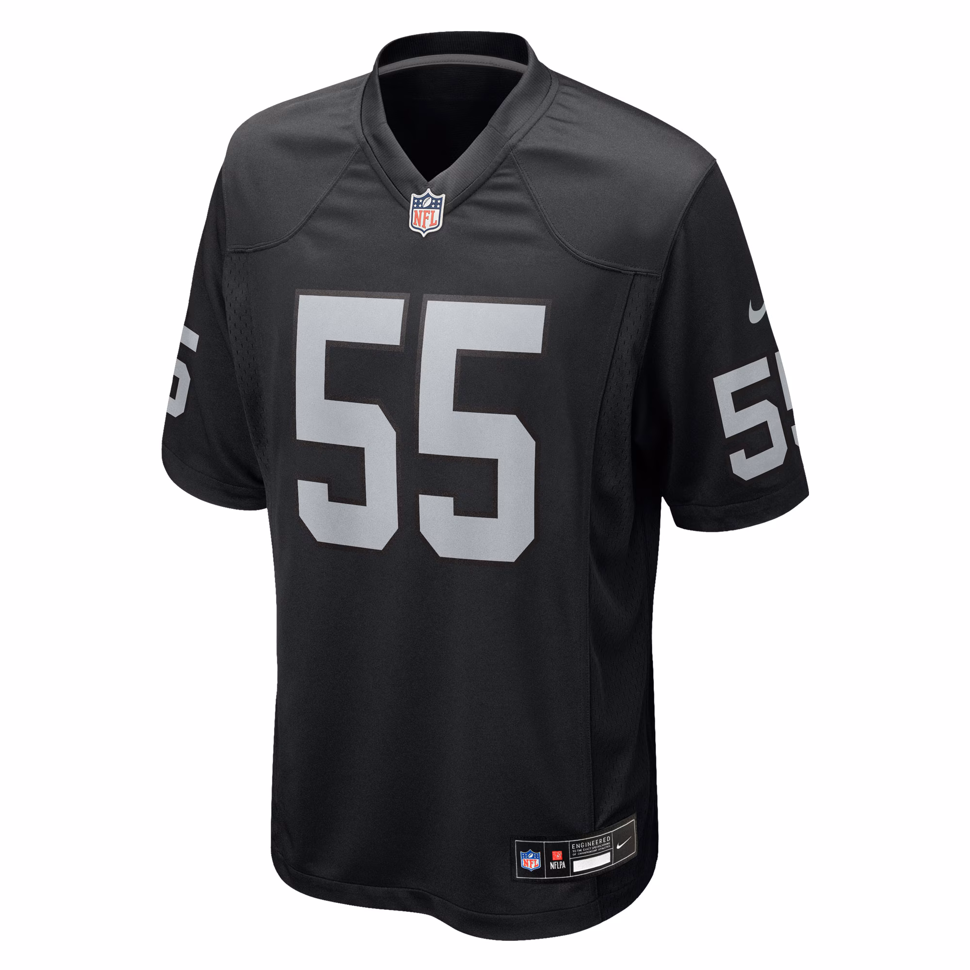 Men's Las Vegas Raiders Cody Lindenberg  Black Team Game Jersey
