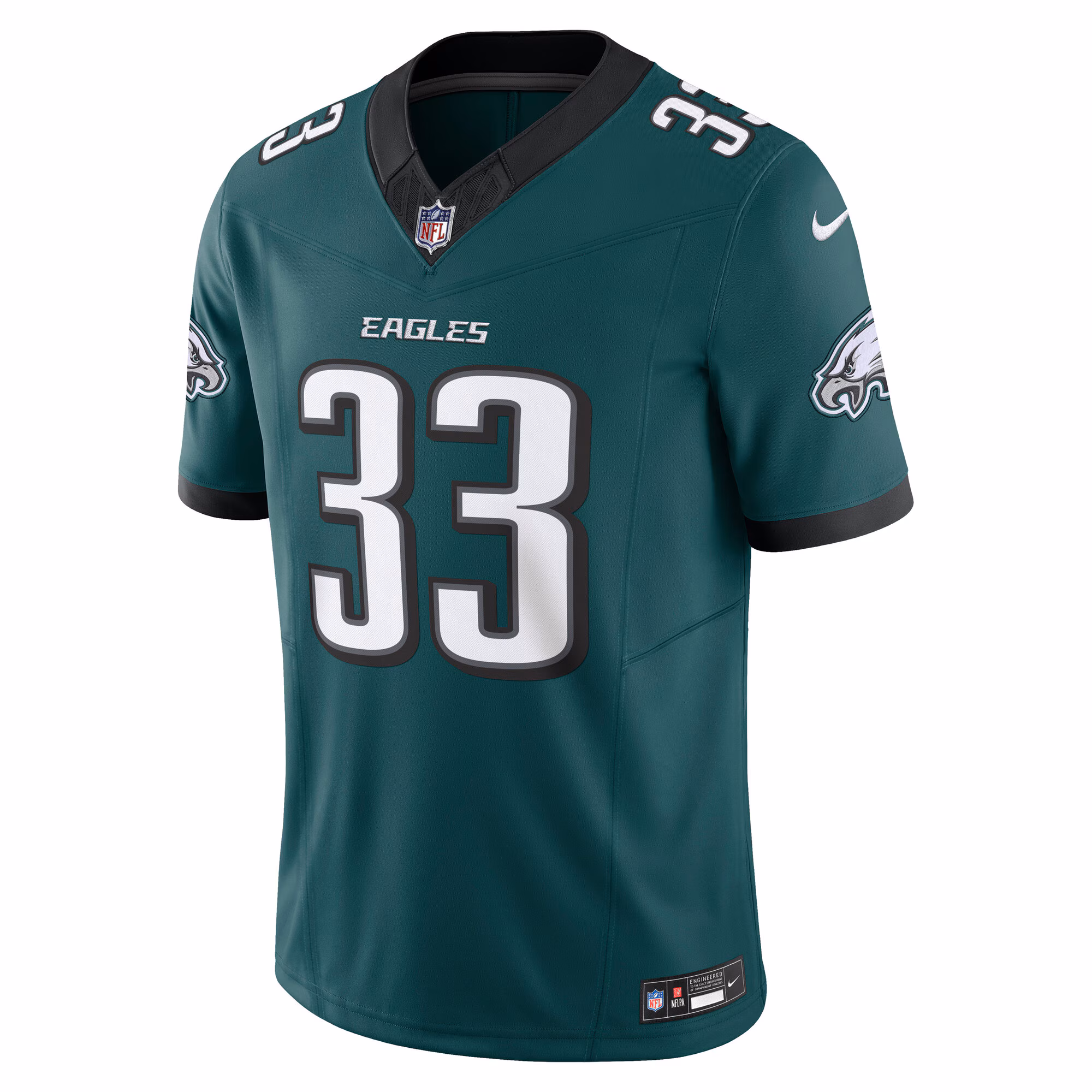 Men's Philadelphia Eagles Cooper DeJean  Midnight Green Team Vapor F.U.S.E. Limited Jersey