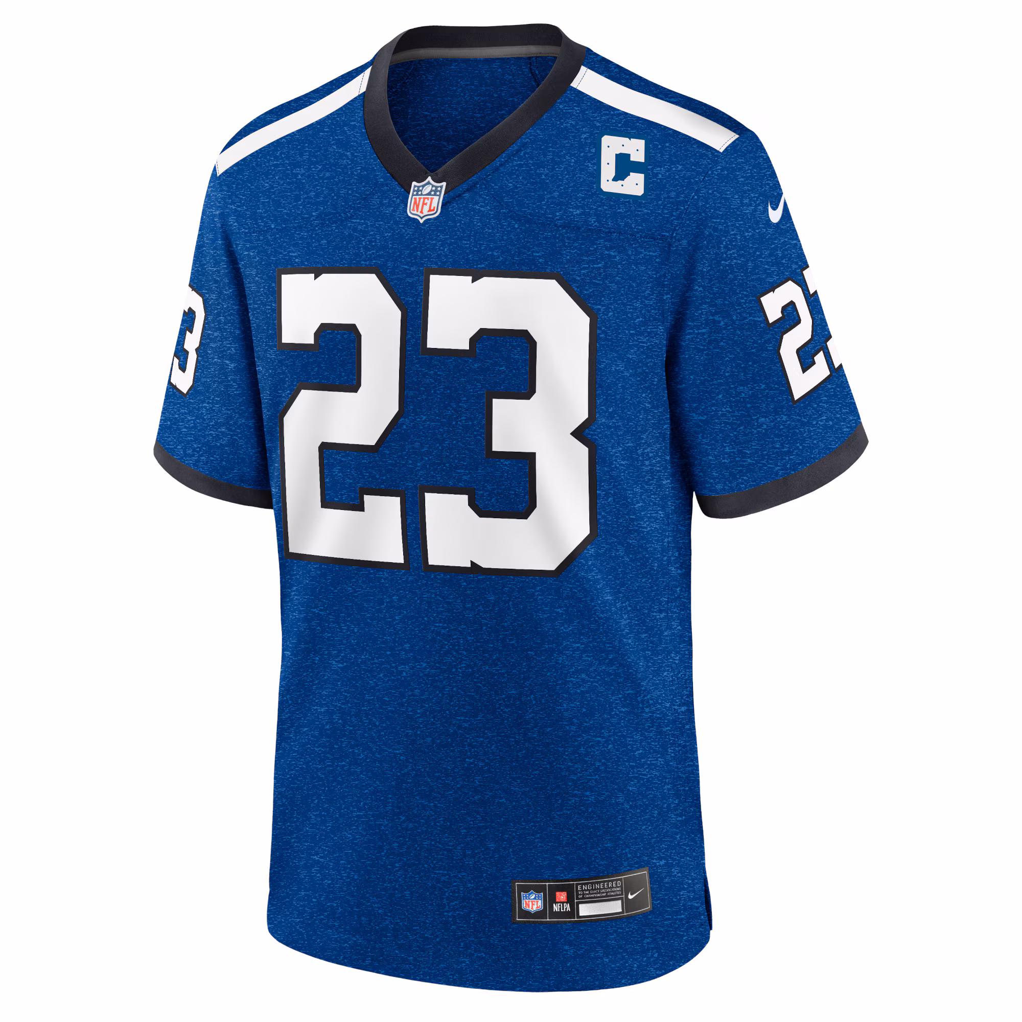 Men's Indianapolis Colts Kenny Moore II  Royal Indiana Nights Alternate Game Jersey