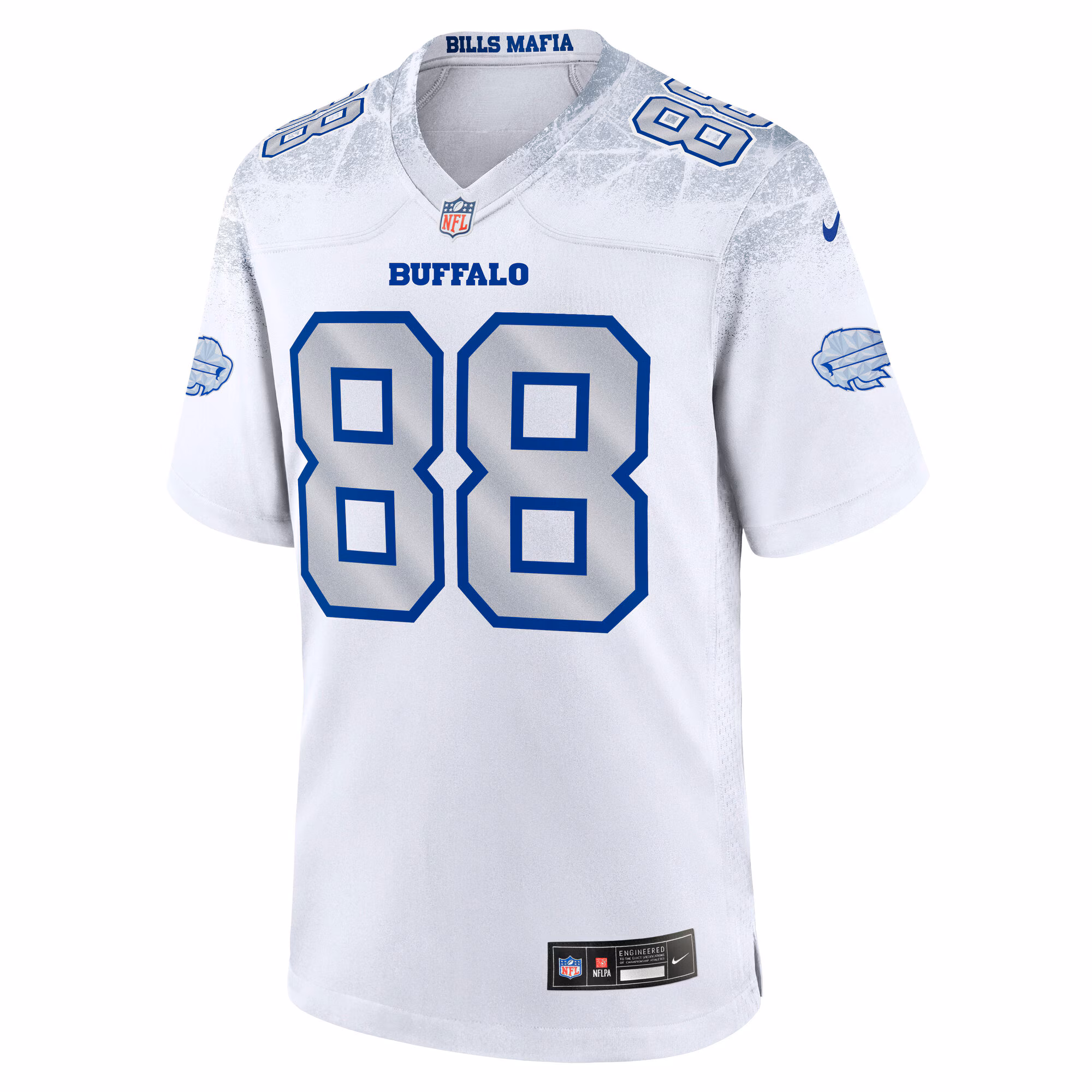 Men's Buffalo Bills Dawson Knox  White 2025 Rivalries Collection Game Jersey