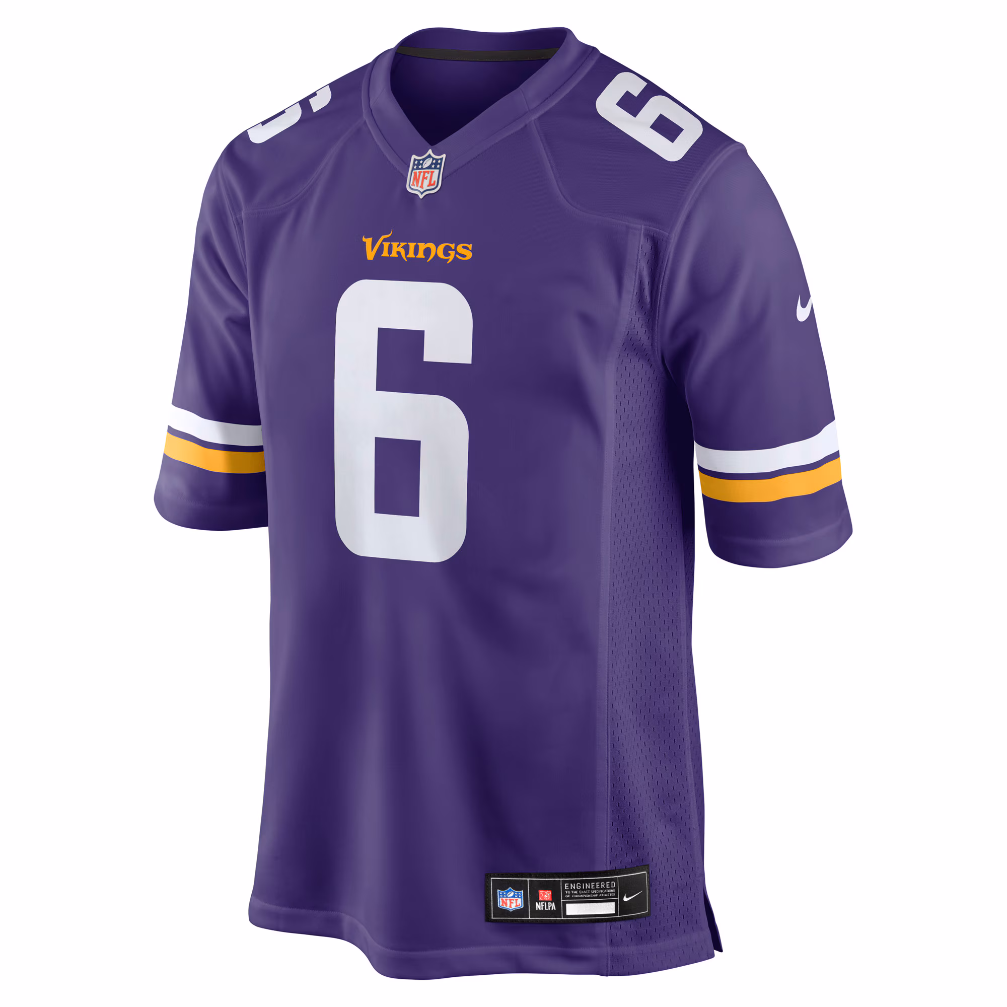 Men's Minnesota Vikings Dwight McGlothern  Purple Team Game Jersey