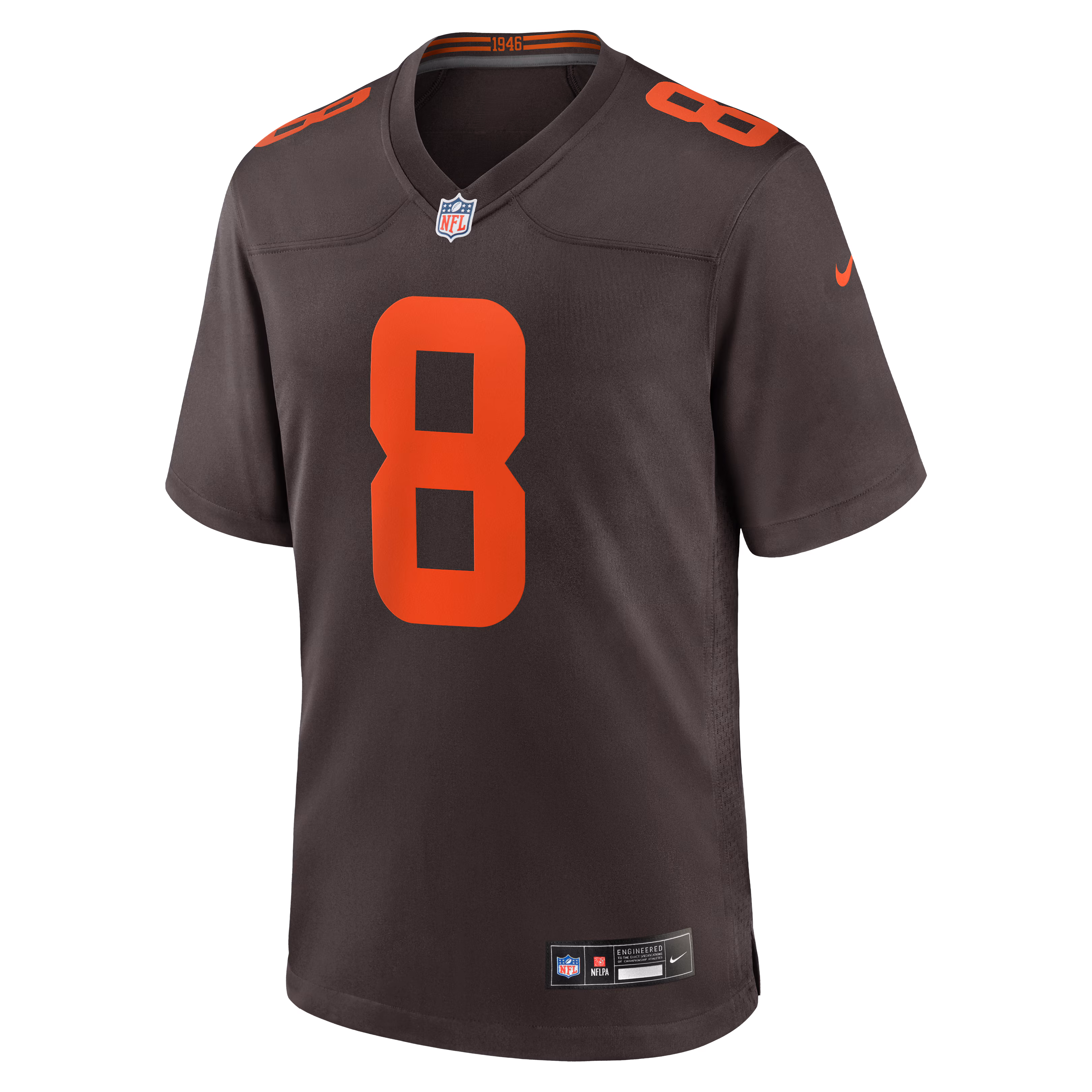 Men's Cleveland Browns Dillon Gabriel  Brown Alpha Dawg Game Jersey