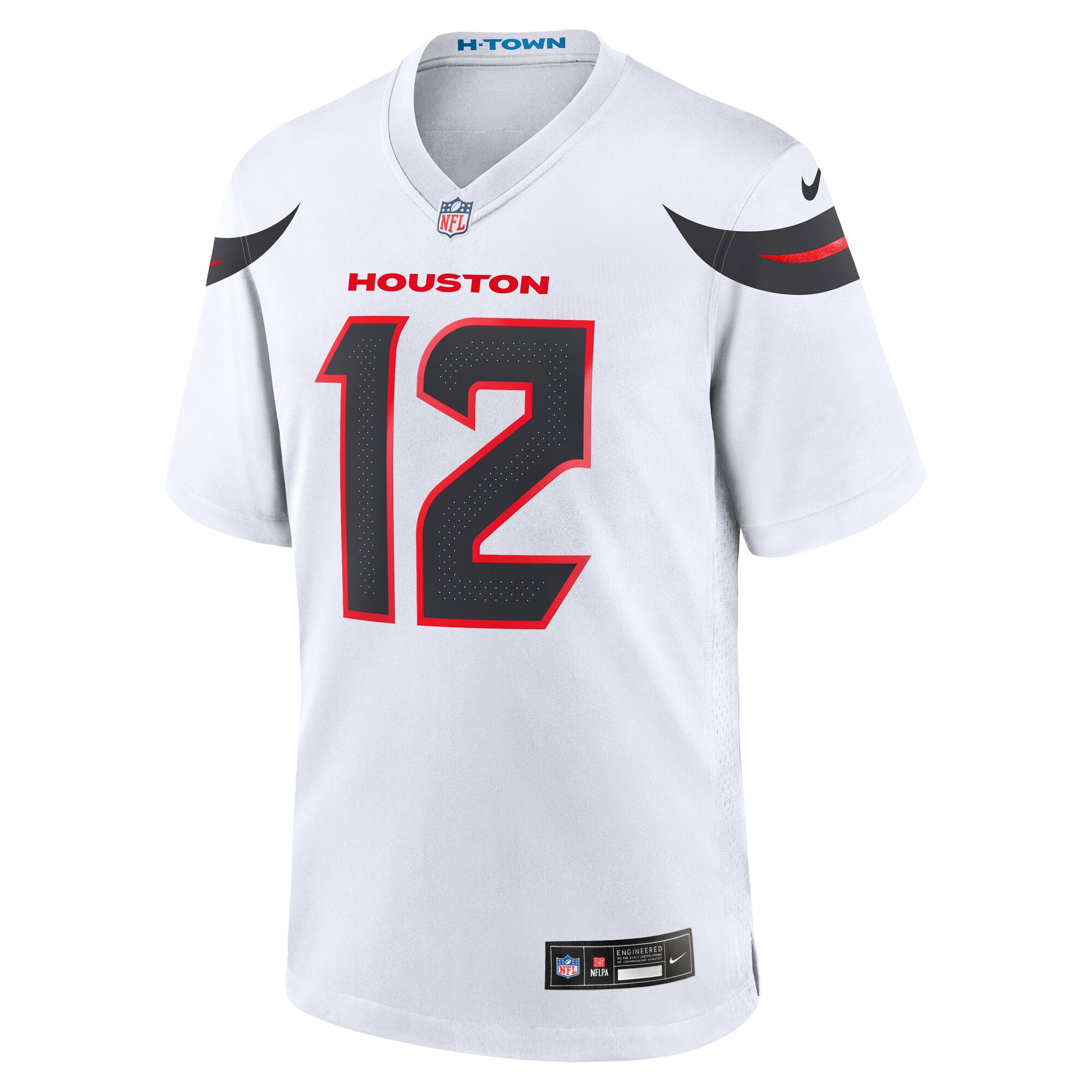 Men's Houston Texans Nico Collins  White Game Jersey