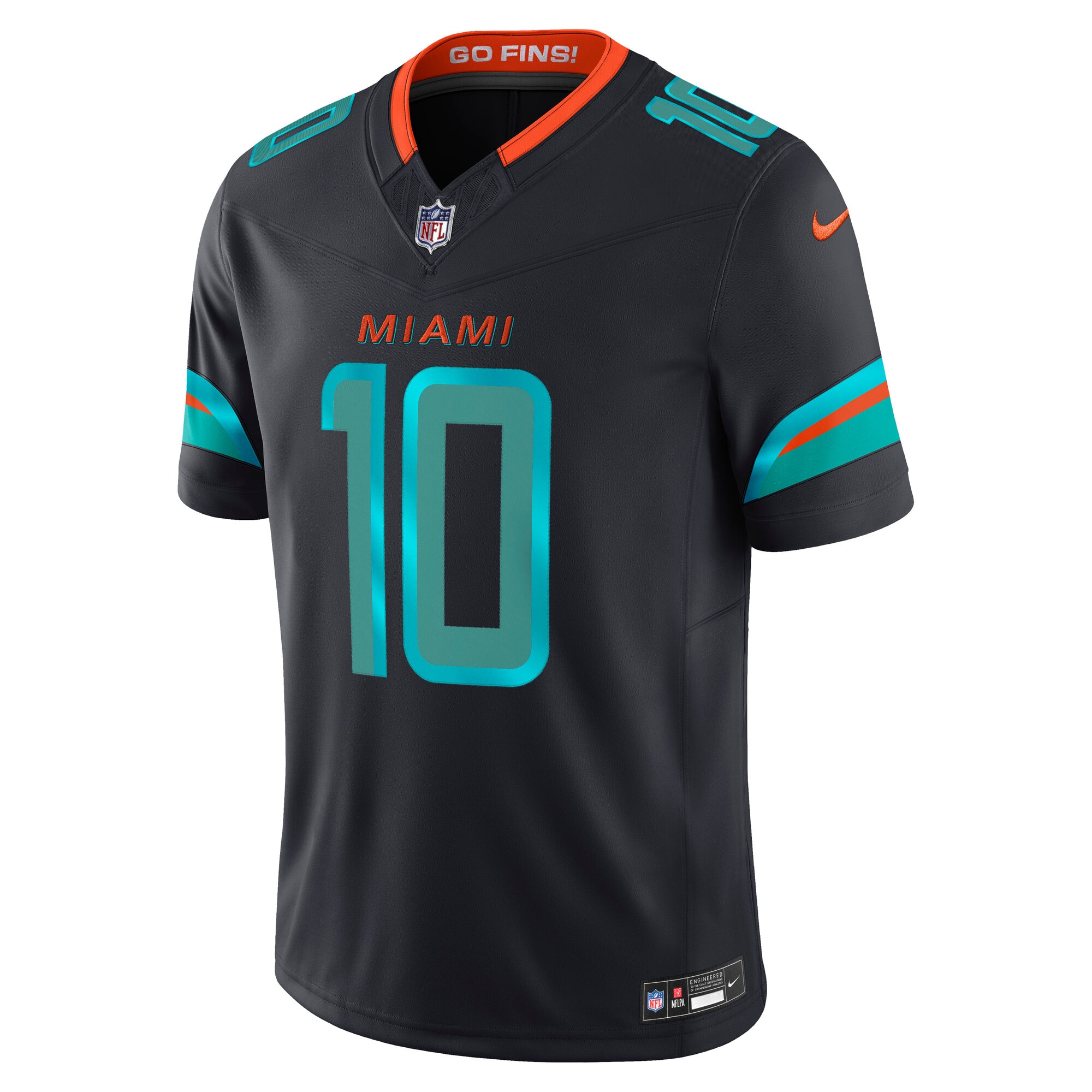Men's Miami Dolphins Tyreek Hill  Pitch Blue 2025 Rivalries Collection Limited Jersey