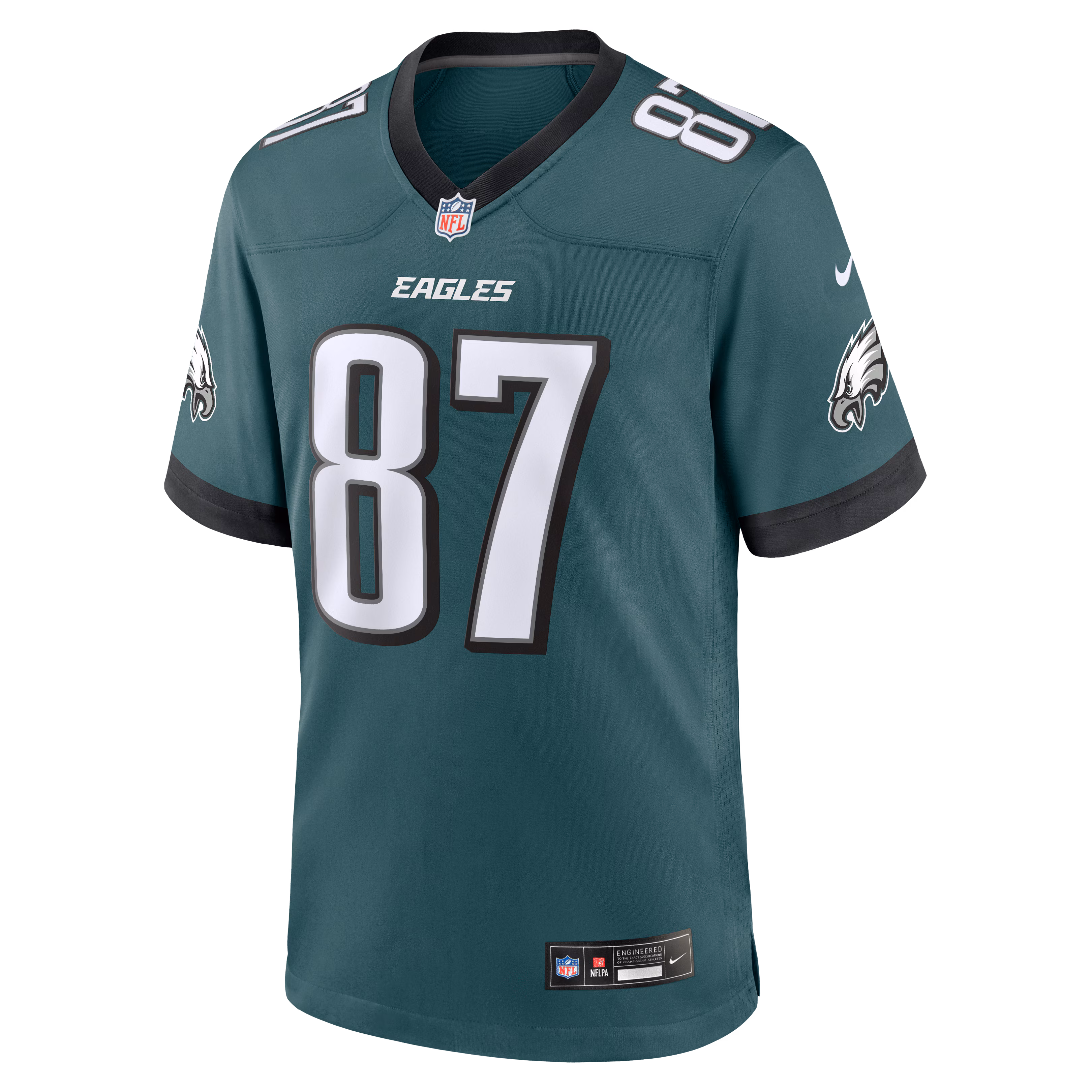 Men's Philadelphia Eagles Xavier Gipson  Midnight Green Team Game Jersey