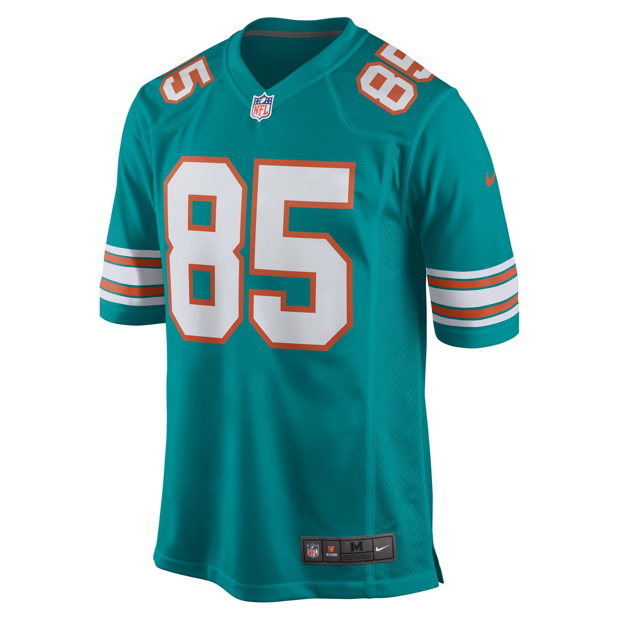 Men's Miami Dolphins Mark Duper  Aqua Retired Player Jersey