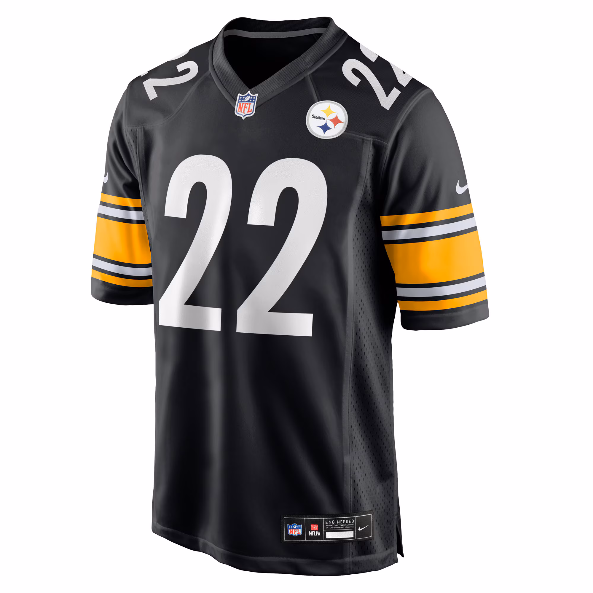 Men's Pittsburgh Steelers Juan Thornhill  Black Team Game Jersey