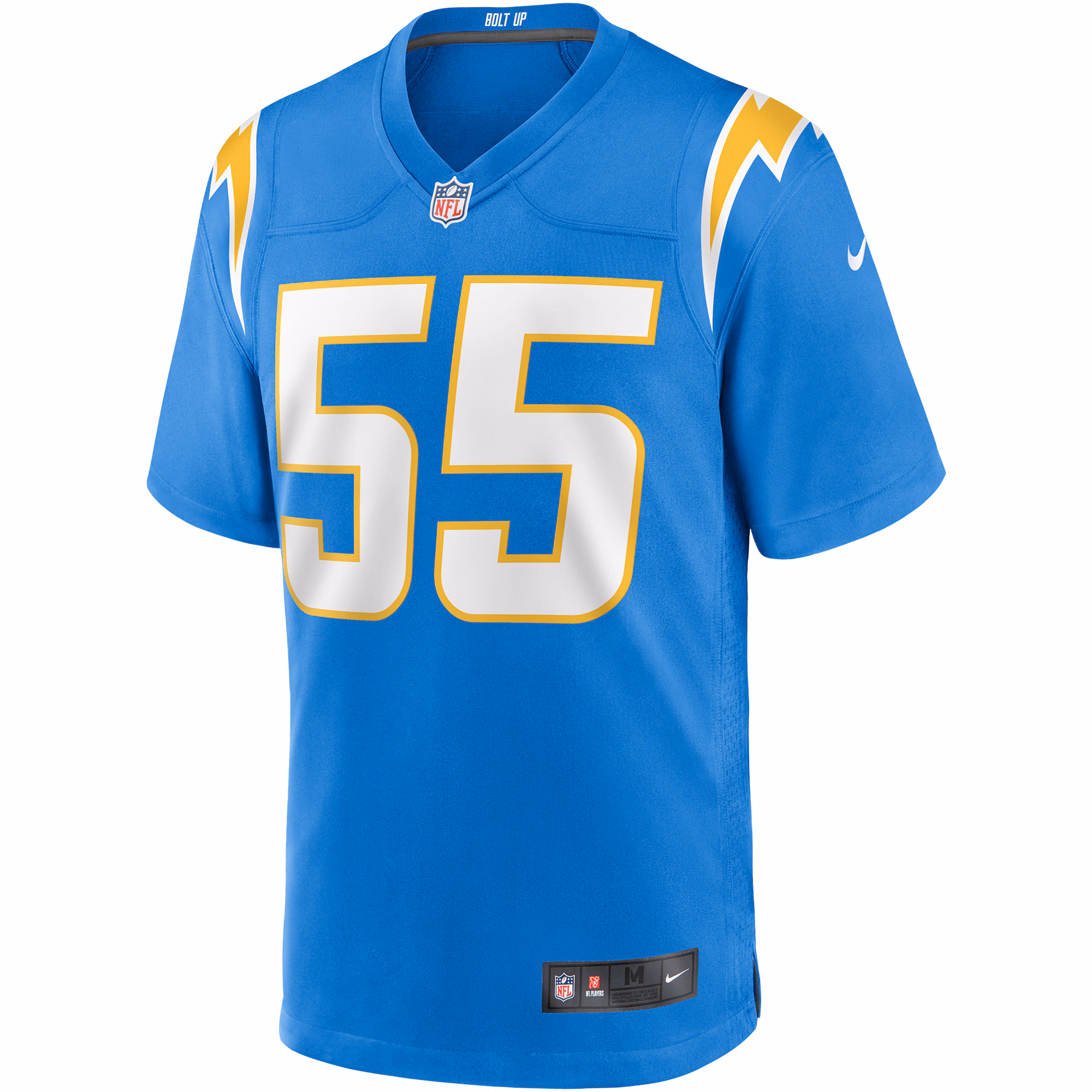 Men's Los Angeles Chargers Junior Seau  Powder Blue Game Retired Player Jersey
