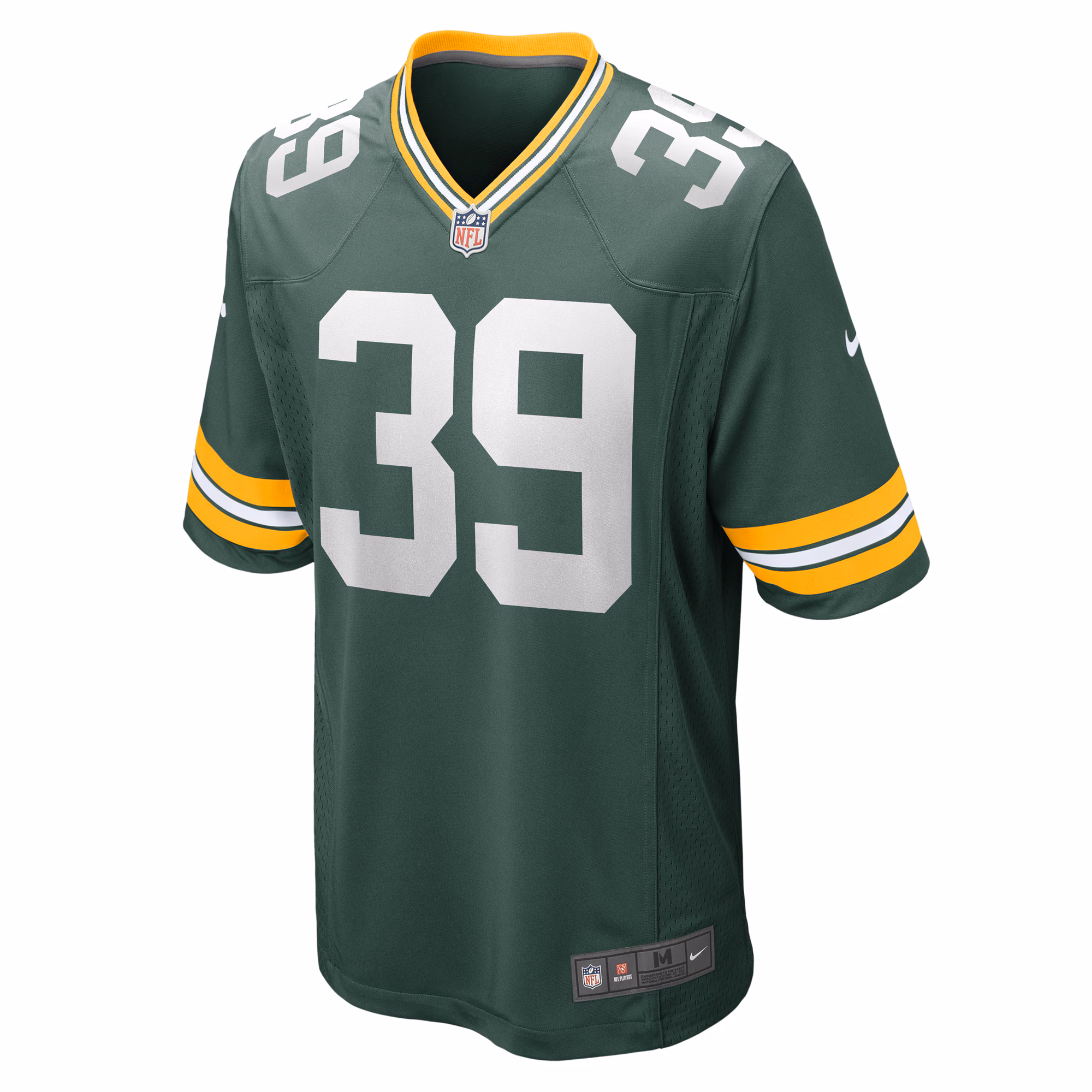 Men's Green Bay Packers Zayne Anderson  Green Team Game Jersey