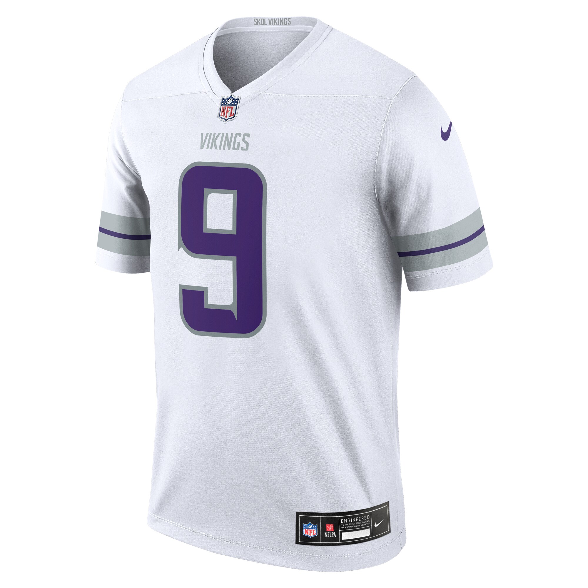 Men's Minnesota Vikings J.J. McCarthy  White Legend Player Performance Top