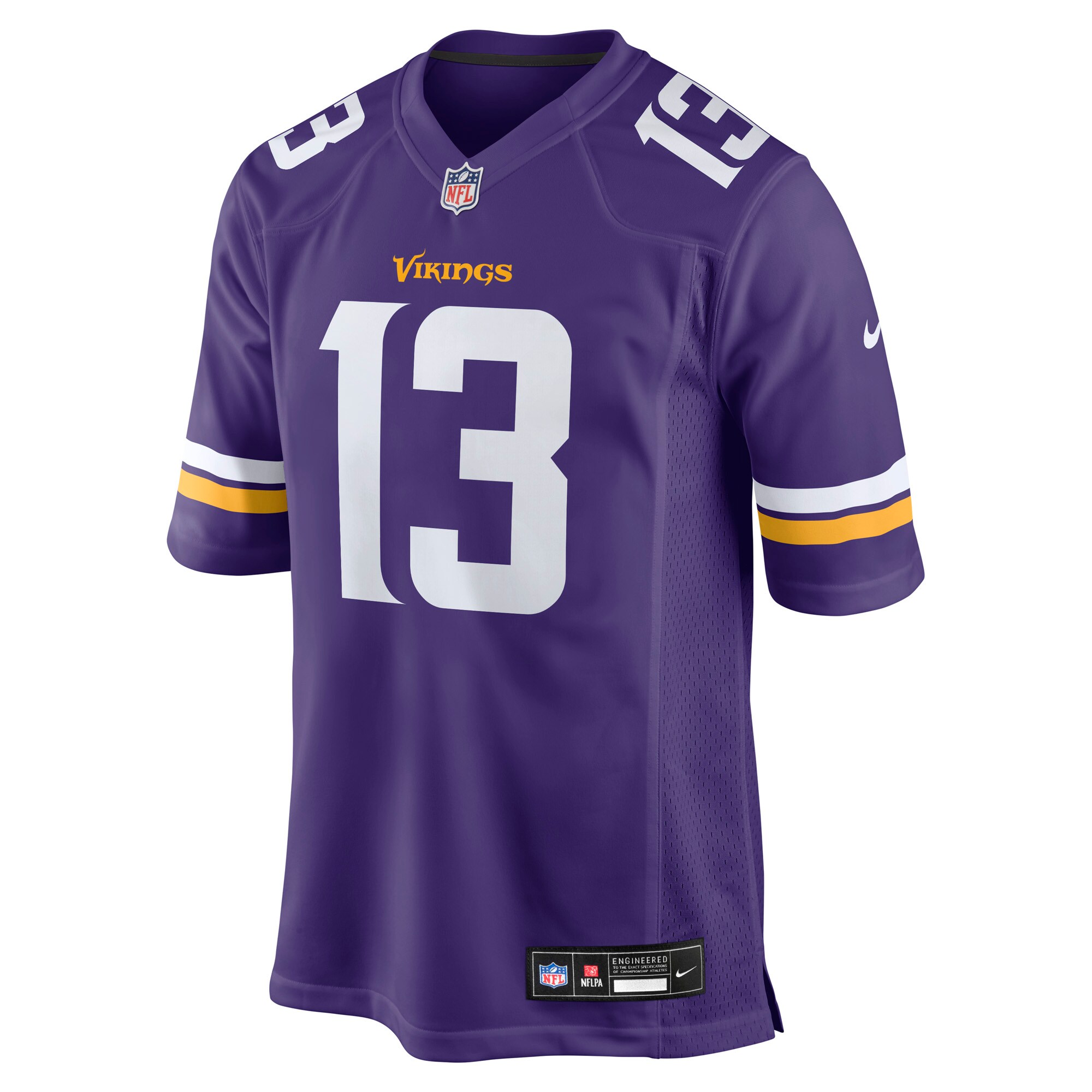 Men's Minnesota Vikings Tai Felton  Purple Team Game Jersey