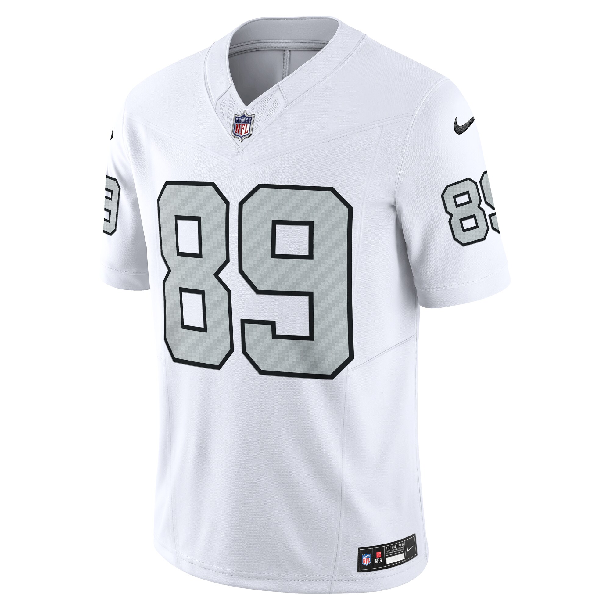 Men's Las Vegas Raiders Brock Bowers  White Alternate Vapor F.U.S.E. Limited Jersey