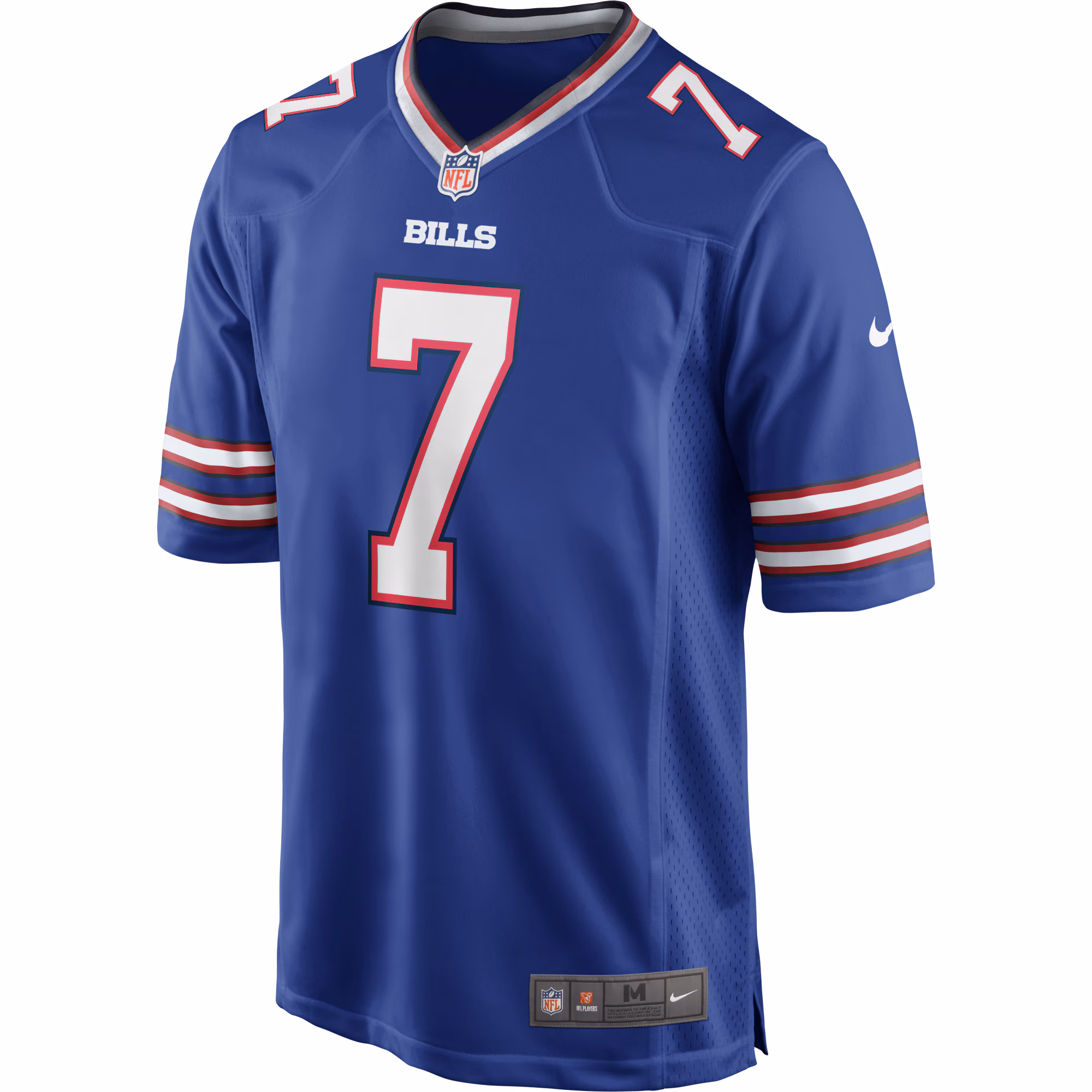 Men's Buffalo Bills Doug Flutie  Royal Game Retired Player Jersey