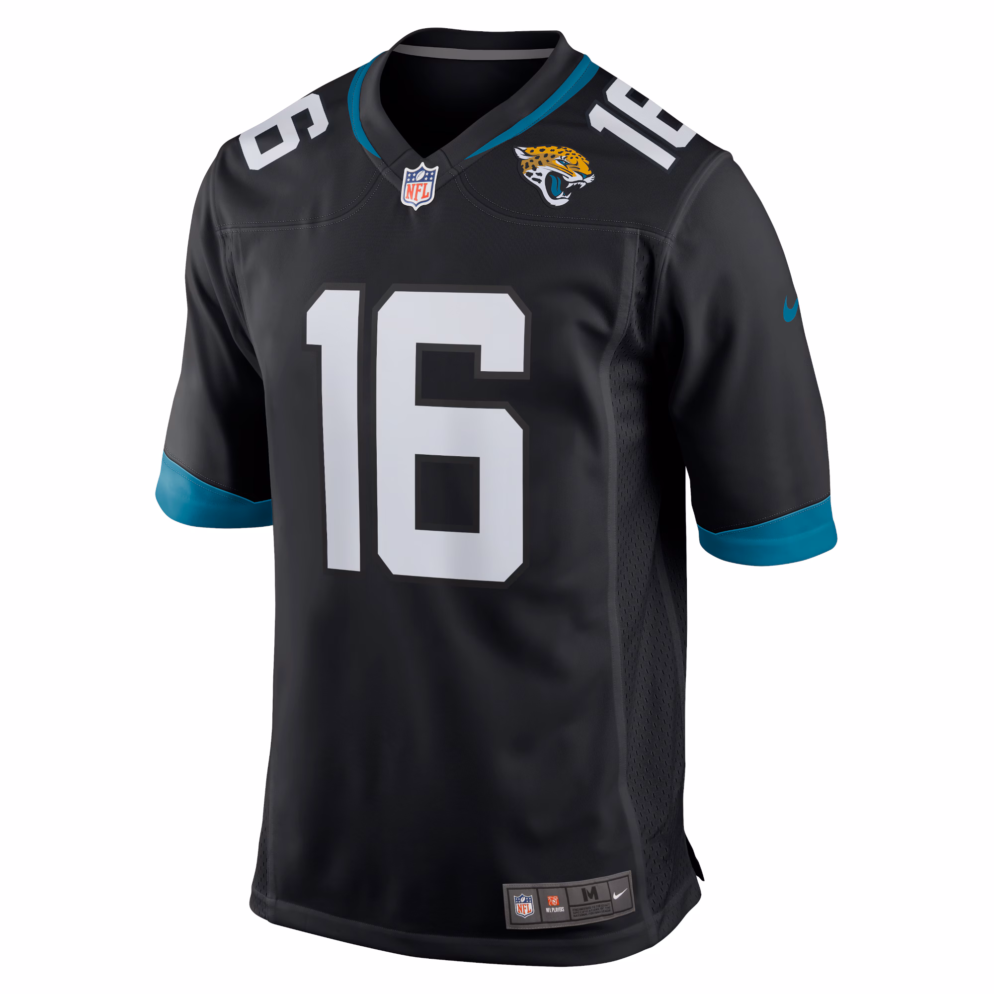 Men's Jacksonville Jaguars Trevor Lawrence  Black Alternate Game Jersey