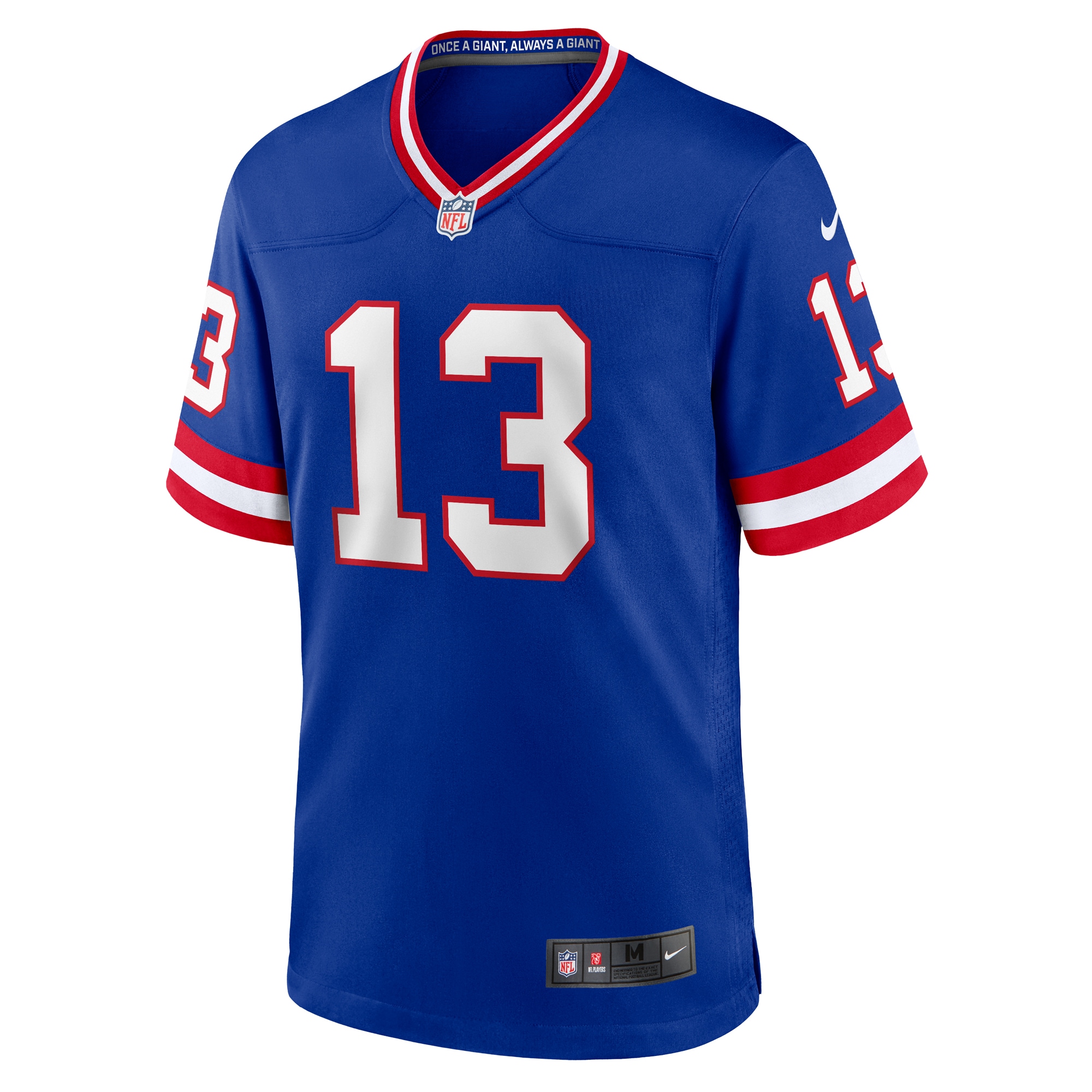 Men's New York Giants Jalin Hyatt  Royal Alternate Game Jersey