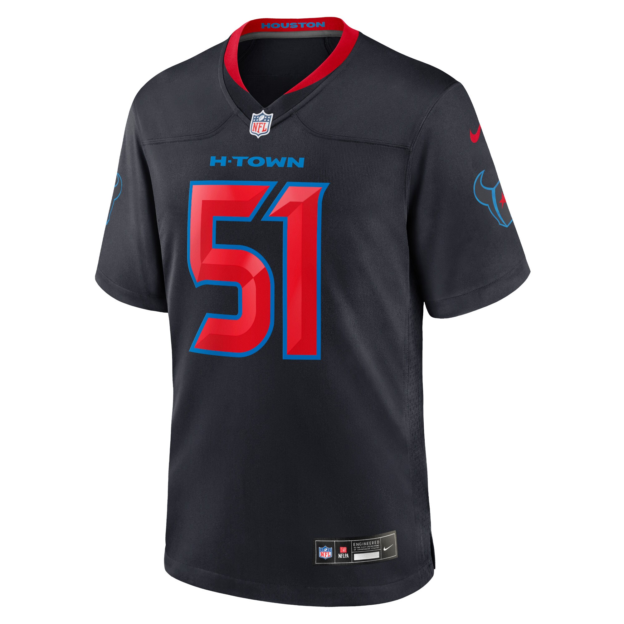 Men's Houston Texans Will Anderson Jr.  Navy Alternate Game Jersey