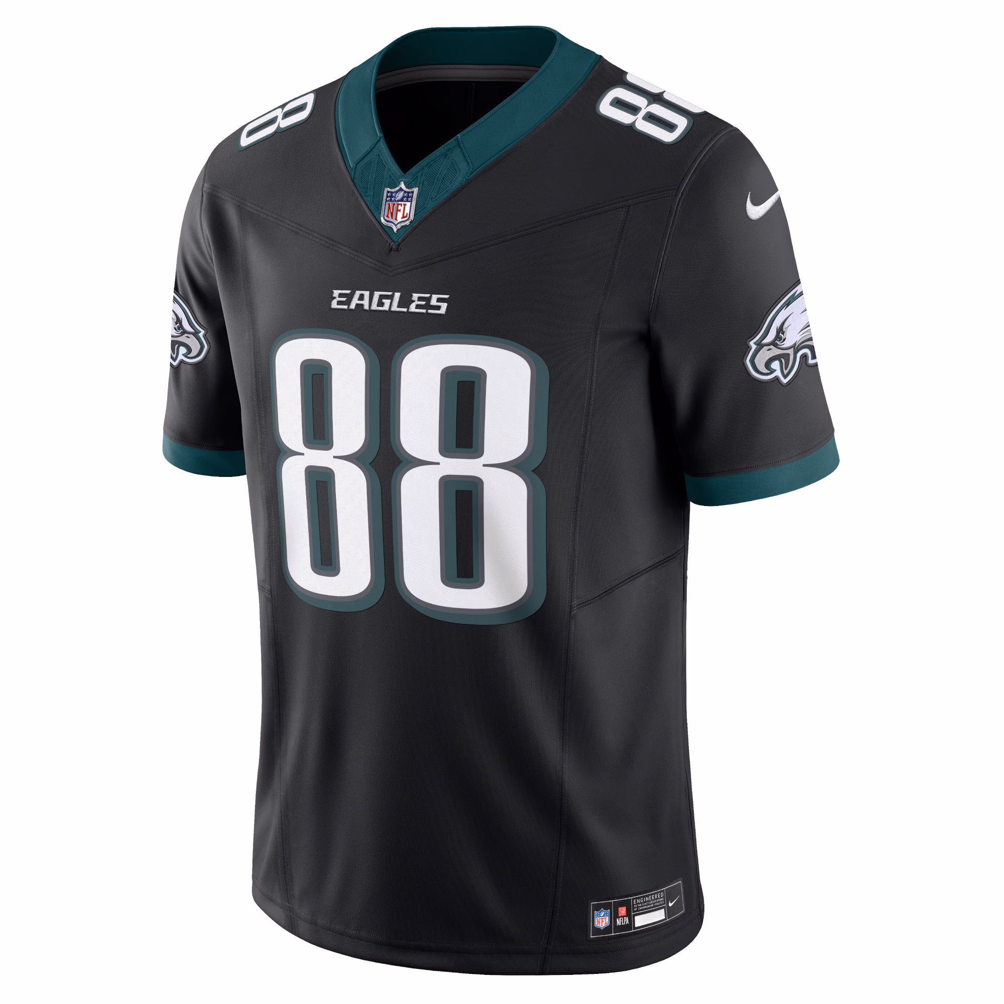 Men's Philadelphia Eagles Dallas Goedert  Black Alternate Vapor F.U.S.E. Limited Jersey
