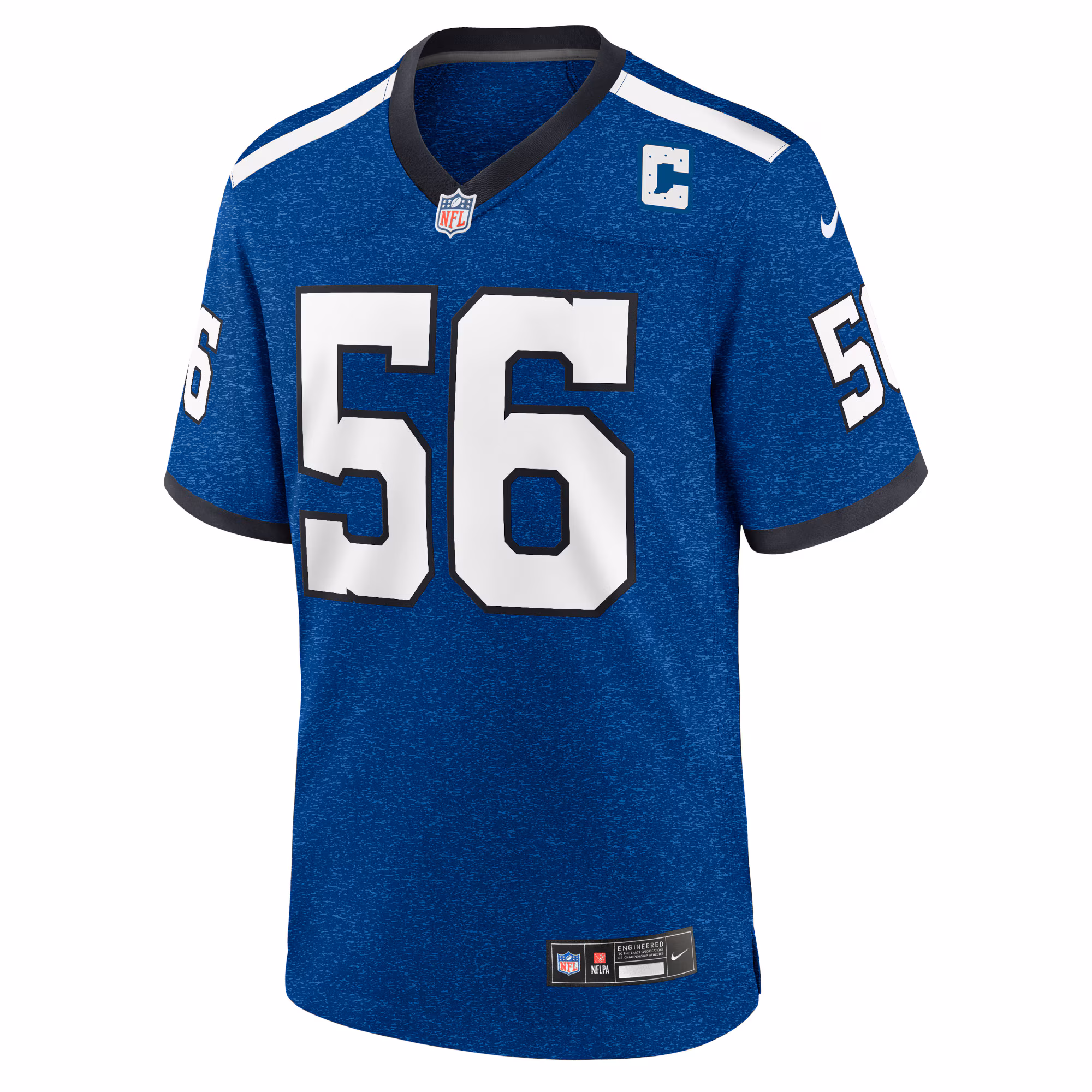 Men's Indianapolis Colts Quenton Nelson  Royal Indiana Nights Alternate Game Jersey