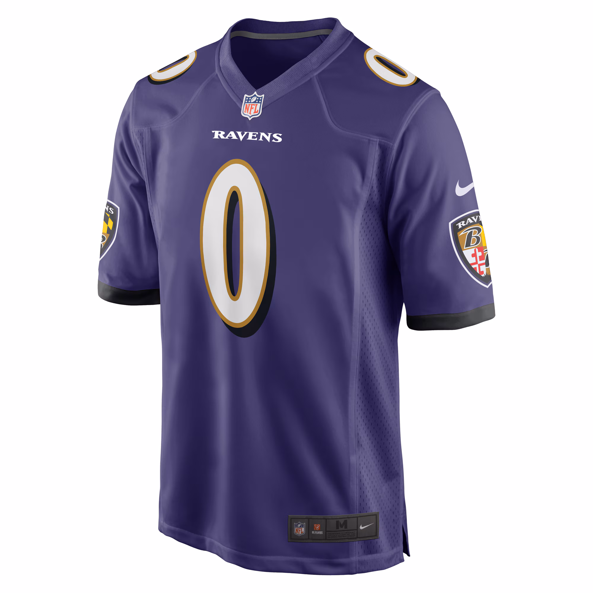 Men's Baltimore Ravens Roquan Smith  Purple Team Game Jersey