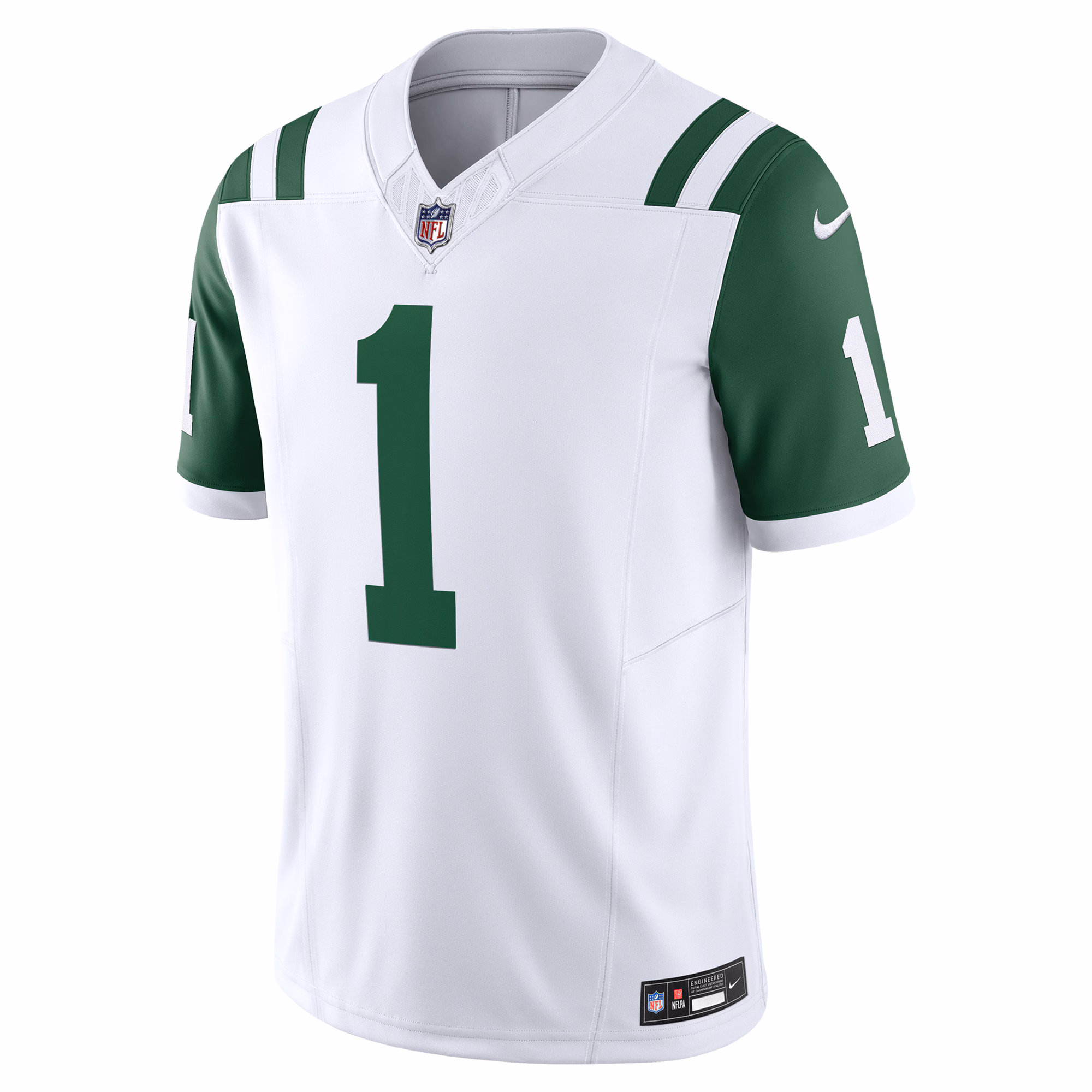 Men's New York Jets Ahmad Sauce Gardner  White Classic Alternate Vapor F.U.S.E. Limited Jersey