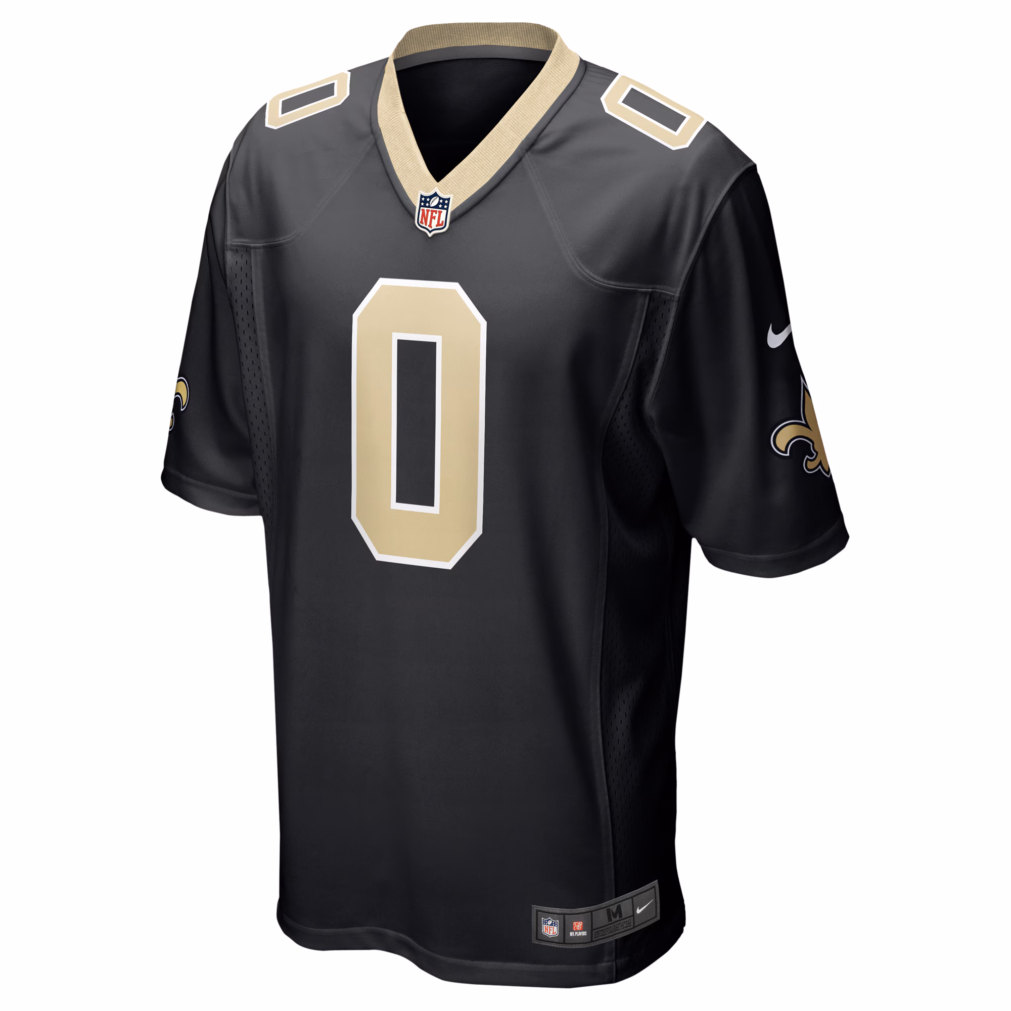 Men's New Orleans Saints Ugo Amadi  Black Team Game Jersey