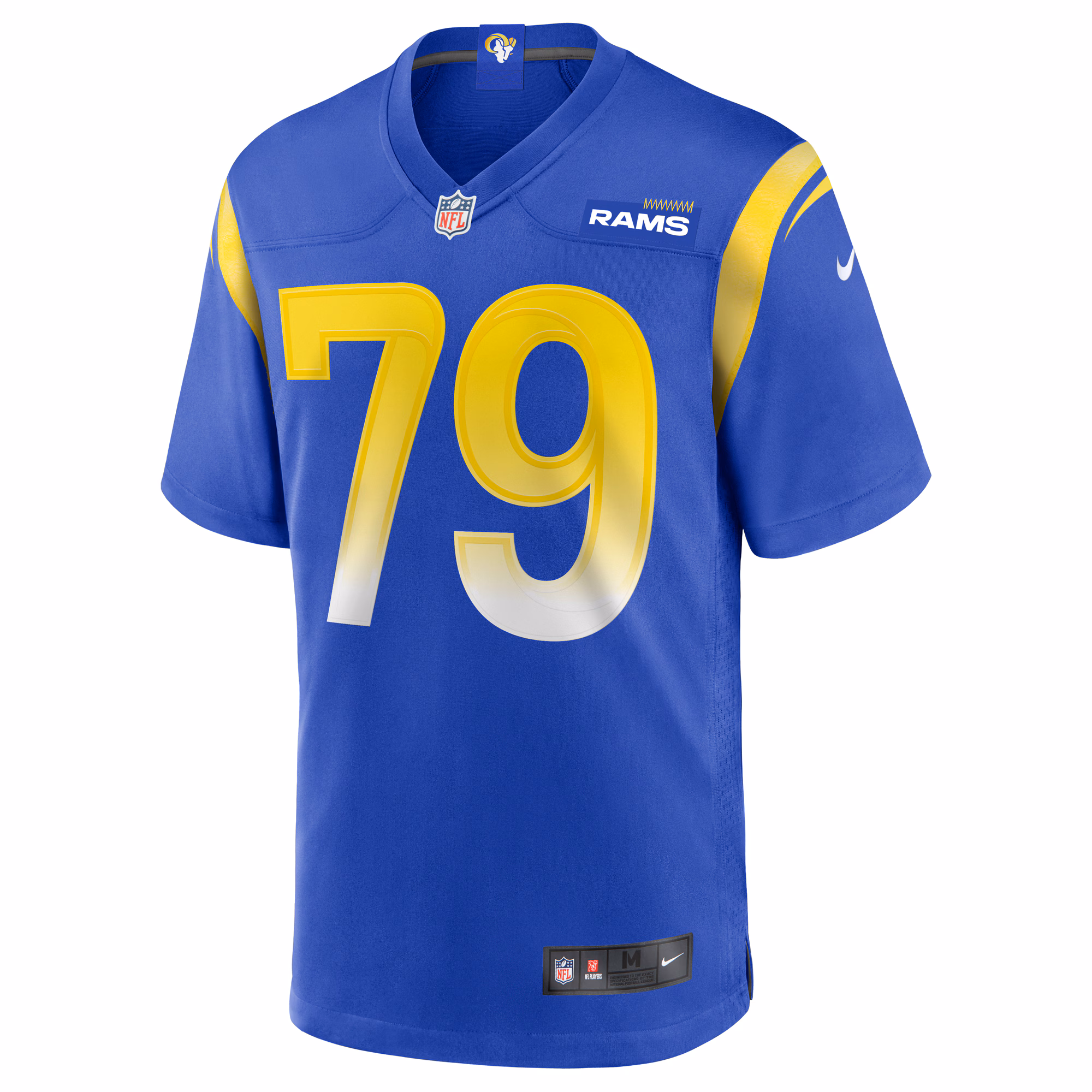 Men's Los Angeles Rams Rob Havenstein  Royal Game Jersey