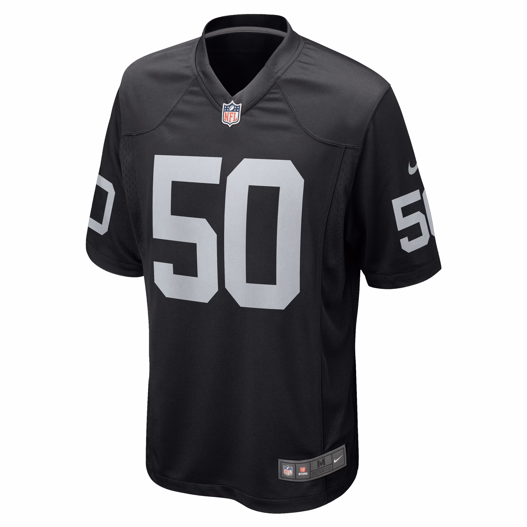 Men's Las Vegas Raiders Jacob Bobenmoyer  Black Game Player Jersey