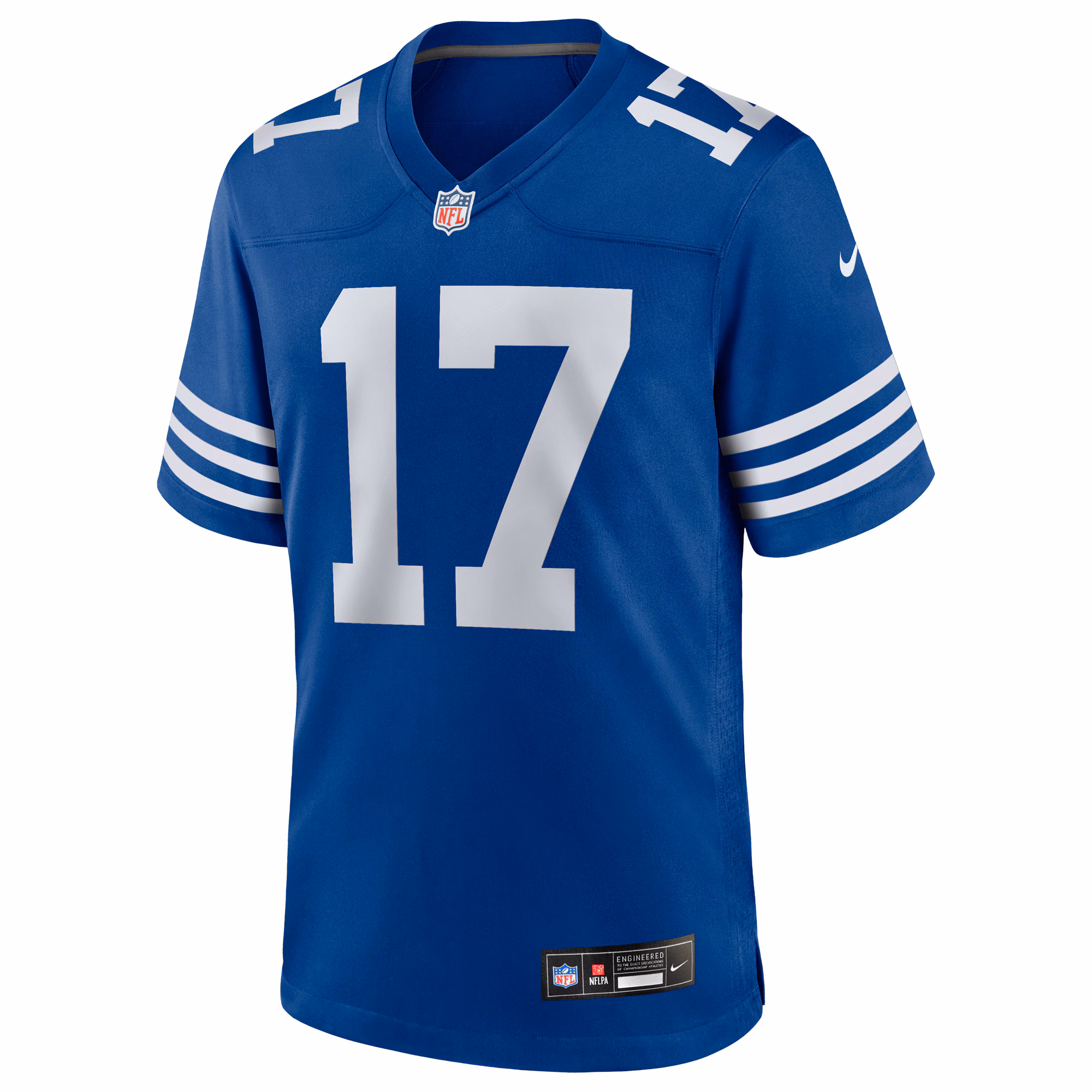 Men's Indianapolis Colts Daniel Jones  Royal Alternate Game Jersey