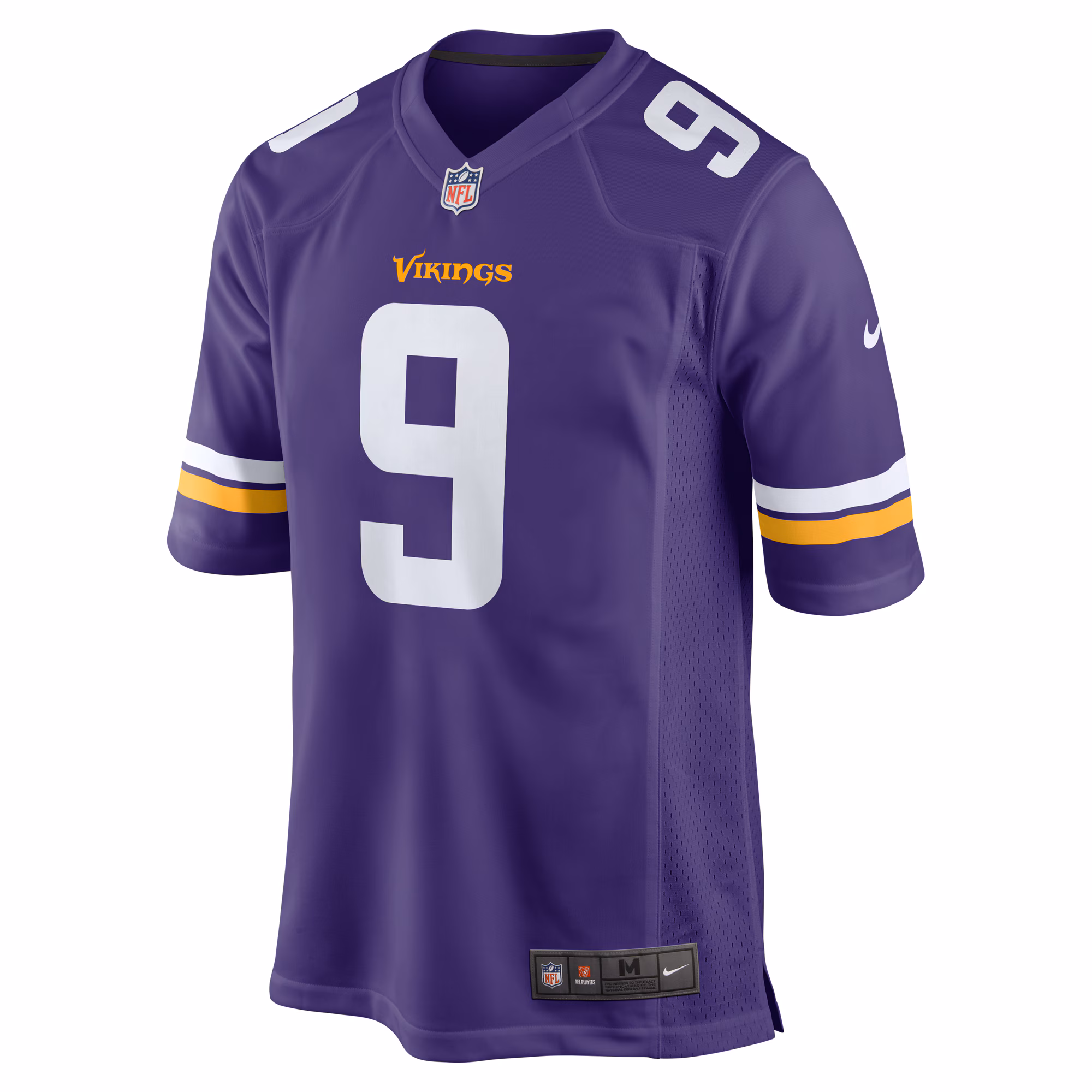 Men's Minnesota Vikings J.J. McCarthy  Purple Player Game Jersey