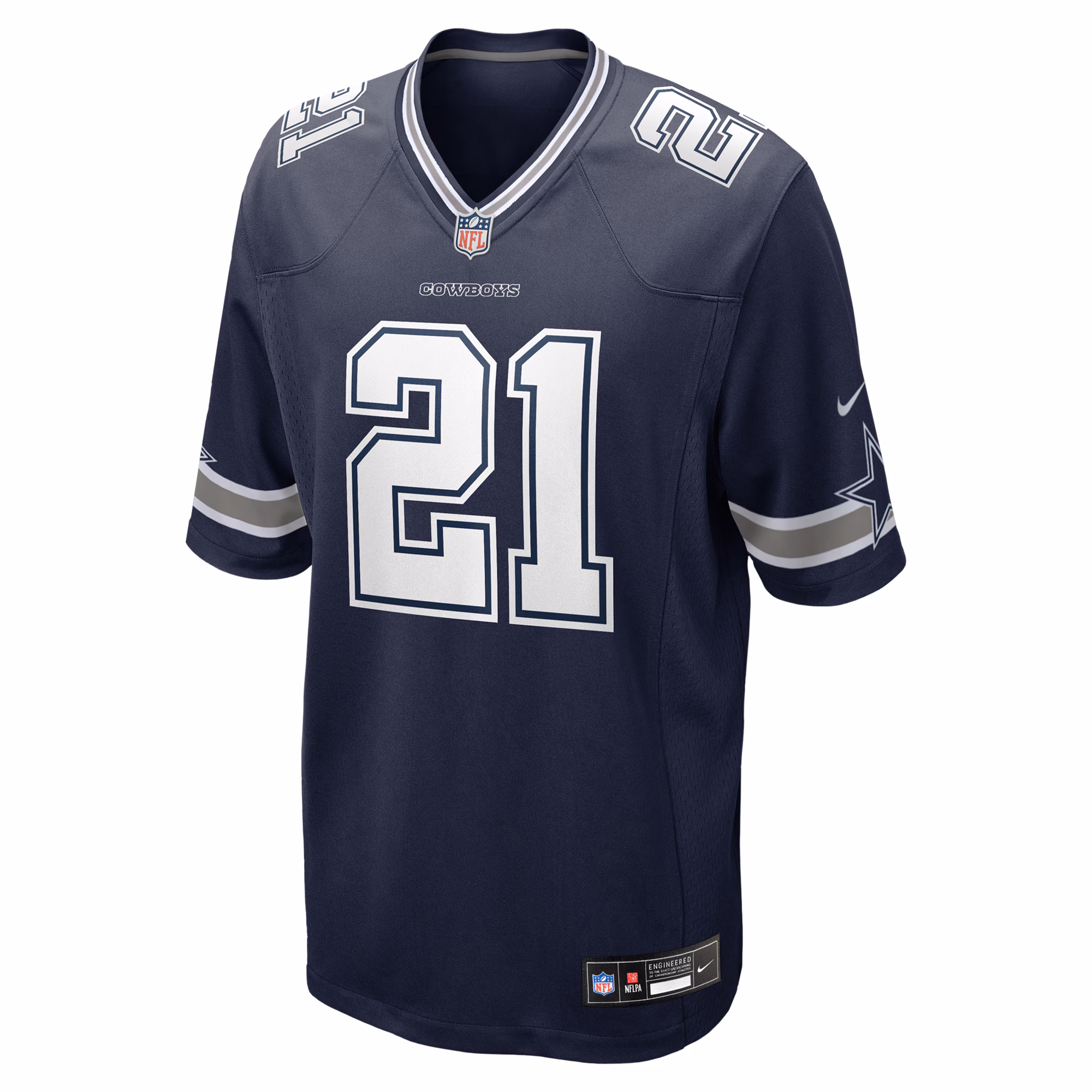 Men's Dallas Cowboys Deion Sanders  Navy Team Retired Player Game Jersey