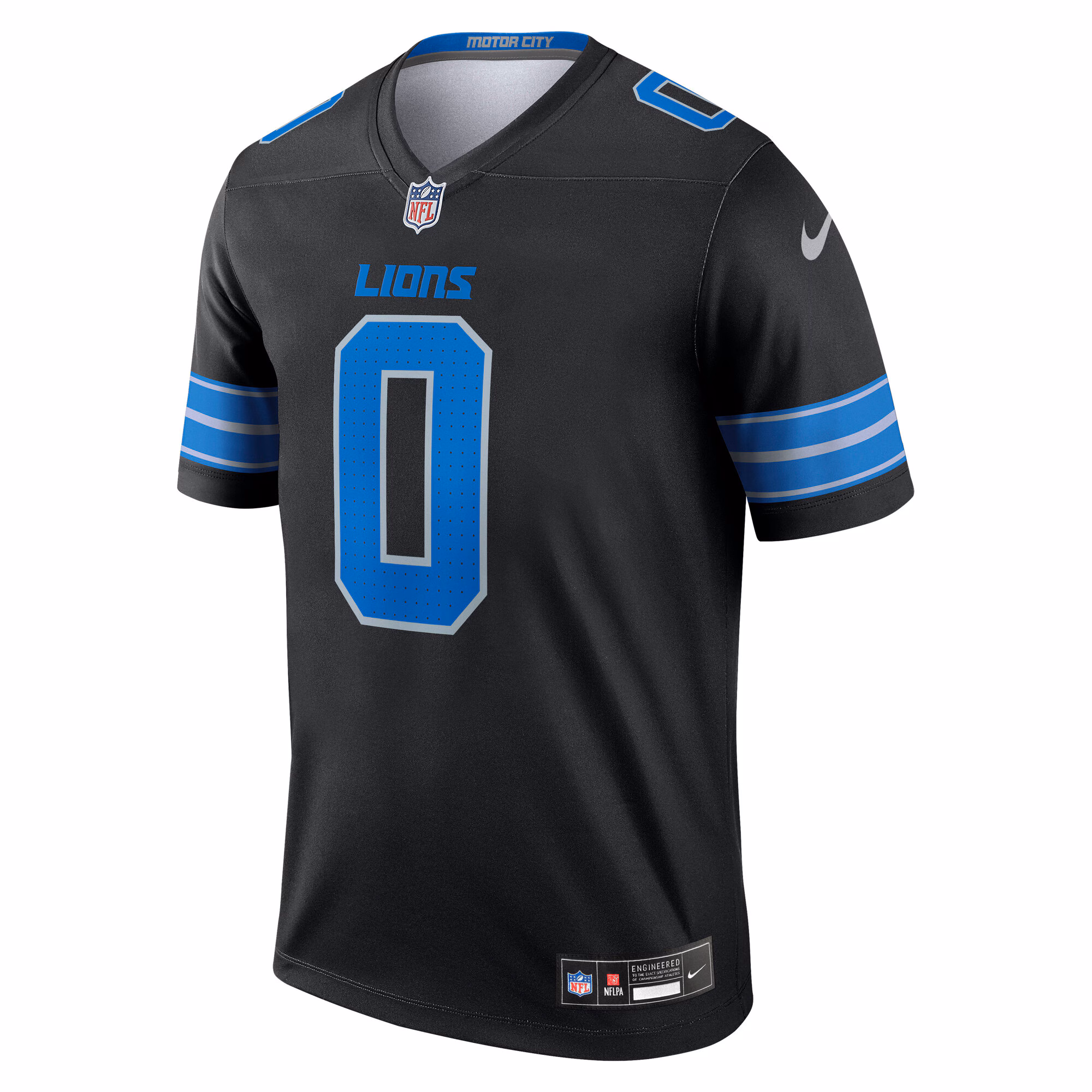 Men's Detroit Lions Jahmyr Gibbs  Black Legend Player Performance Top