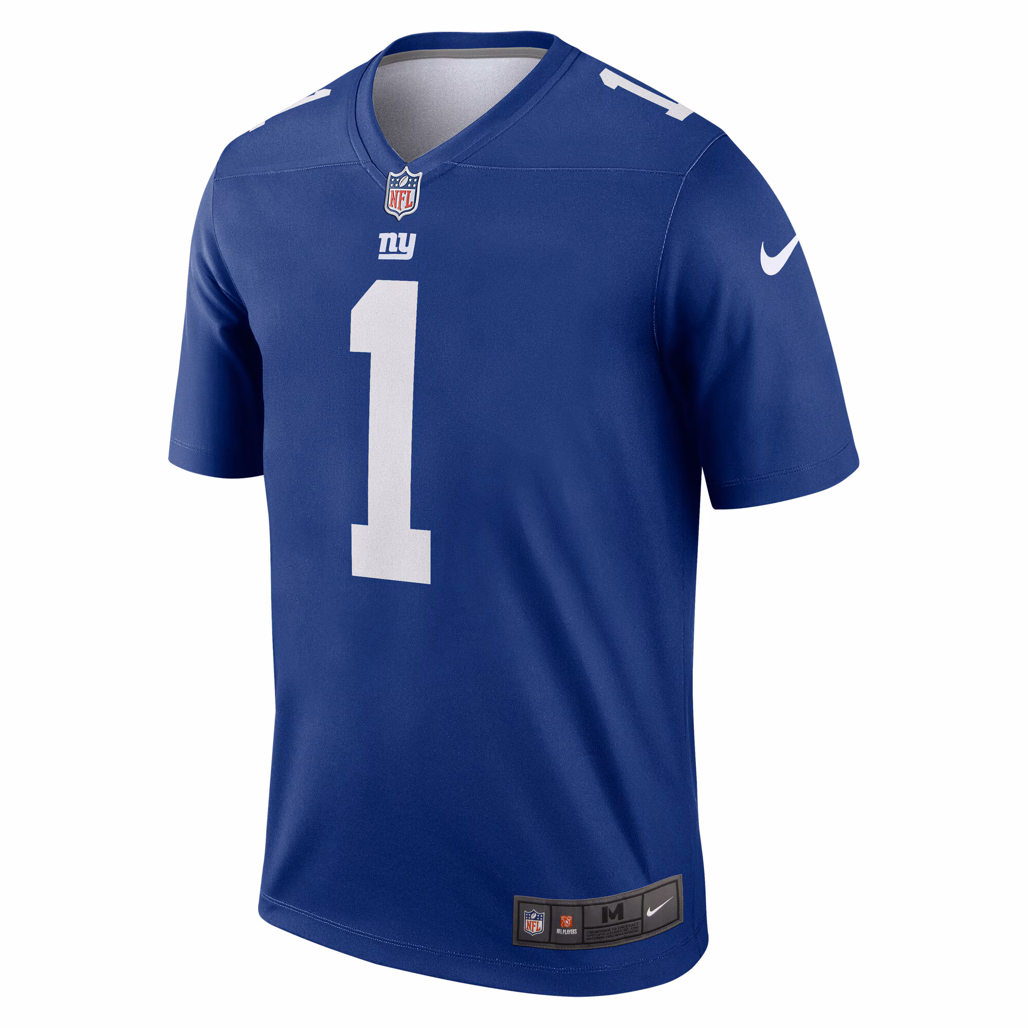 Men's New York Giants Malik Nabers  Royal Legend Player Performance Top