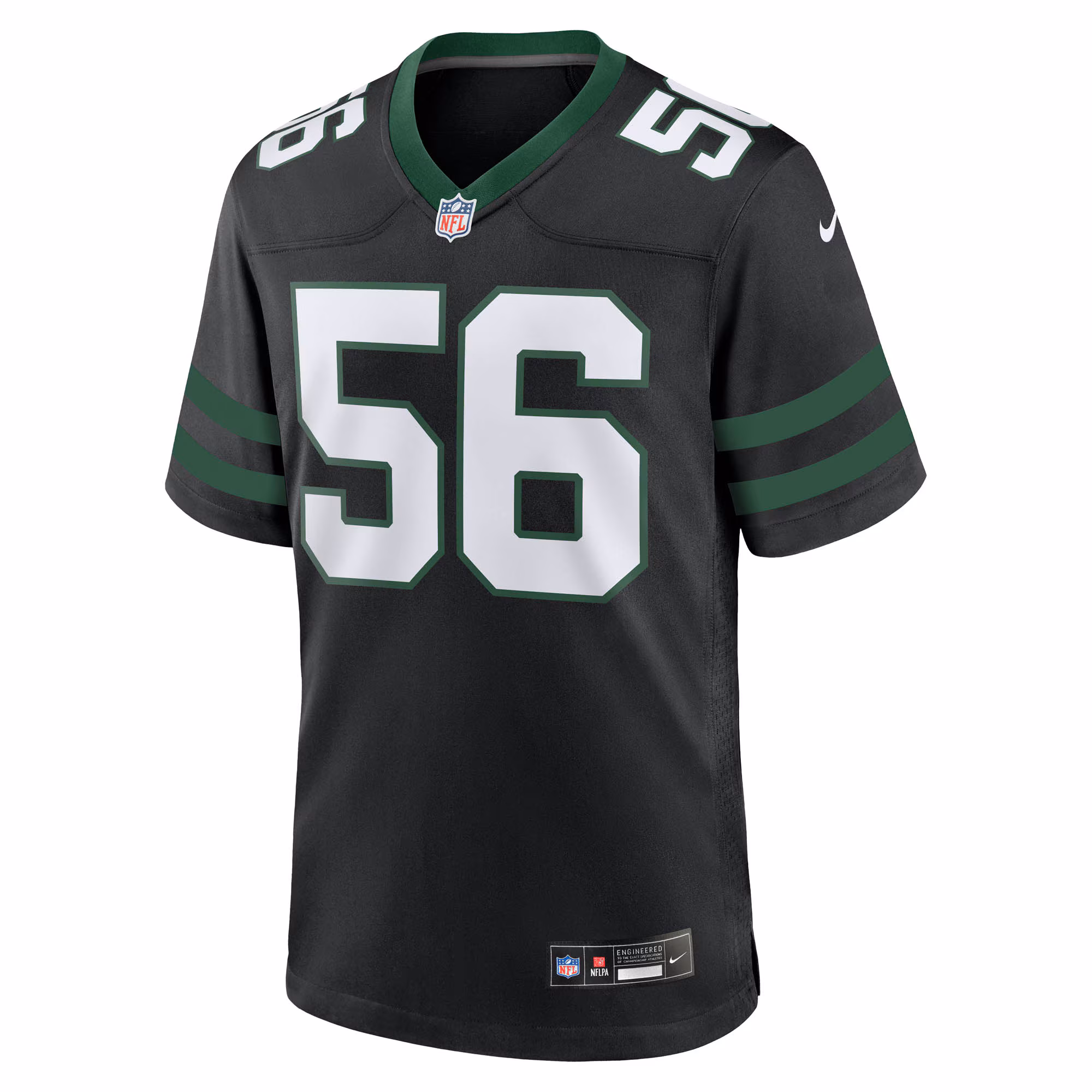 Men's New York Jets Quincy Williams  Legacy Black Alternate Game Jersey
